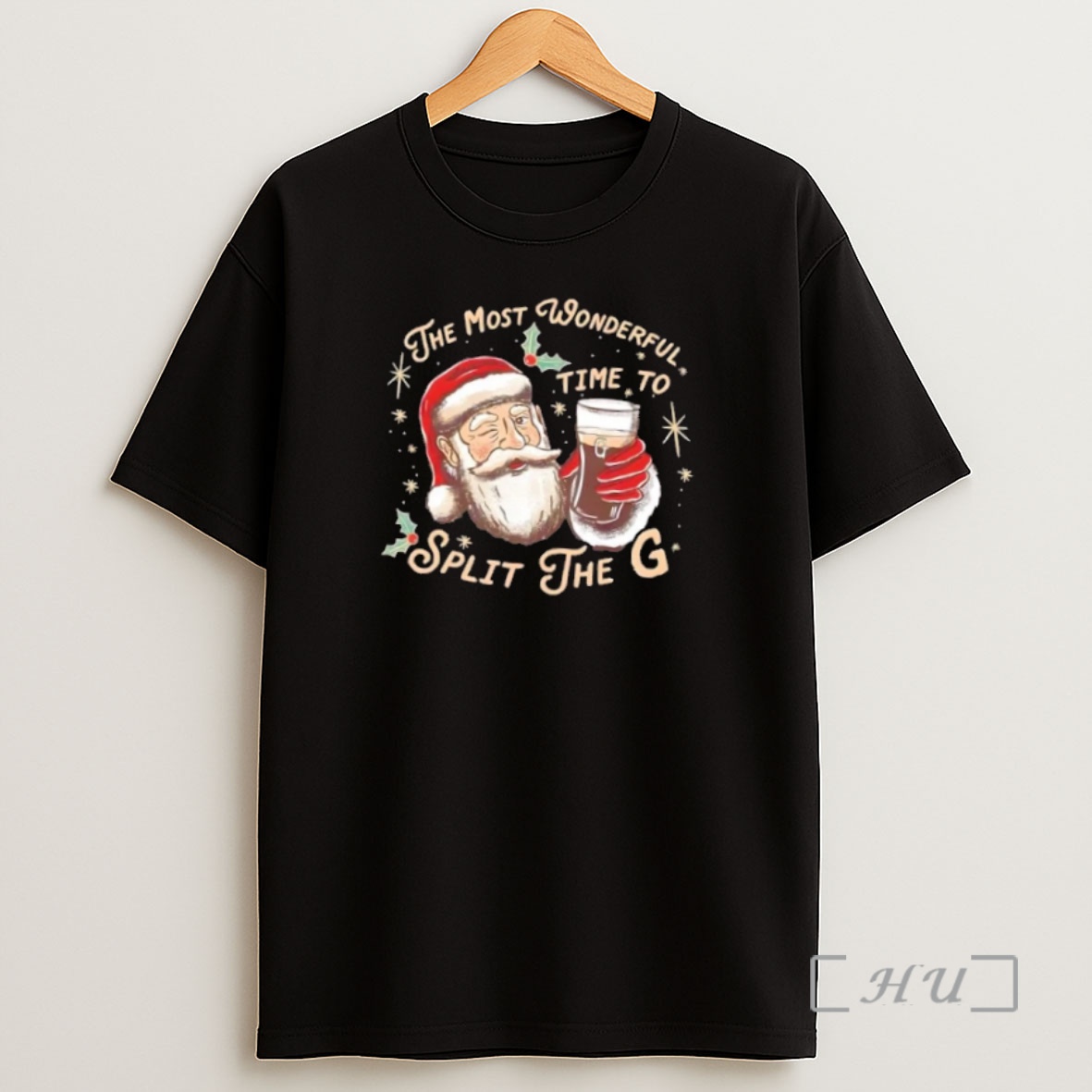 Officials Santa Christmas The Most Wonderful Time To Split The G Premium Shirt Sweatshirt Tee