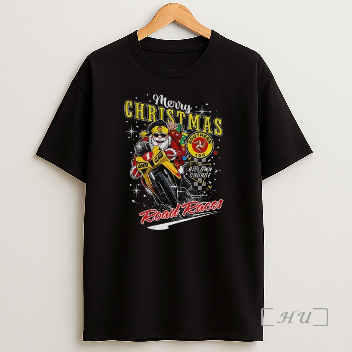 Officials Santa Claus 1 Southern 100 Billown Course Road Races Merry Christmas Premium Shirt Sweatshirt Tee