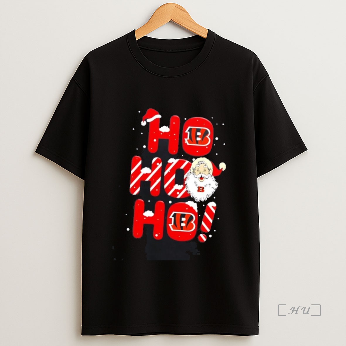 Officials Santa Claus Cincinnati Bengals Ho Ho Ho Merry Christmas Premium Shirt Sweatshirt Tee