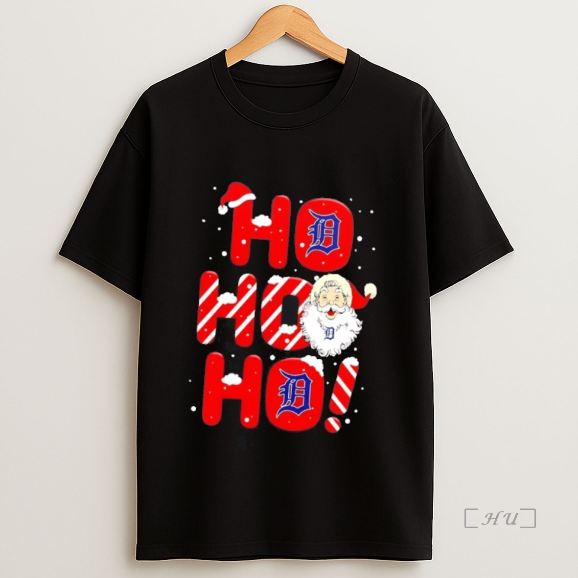 Officials Santa Claus Detroit Tigers Ho Ho Ho Merry Christmas Premium Shirt Sweatshirt Tee