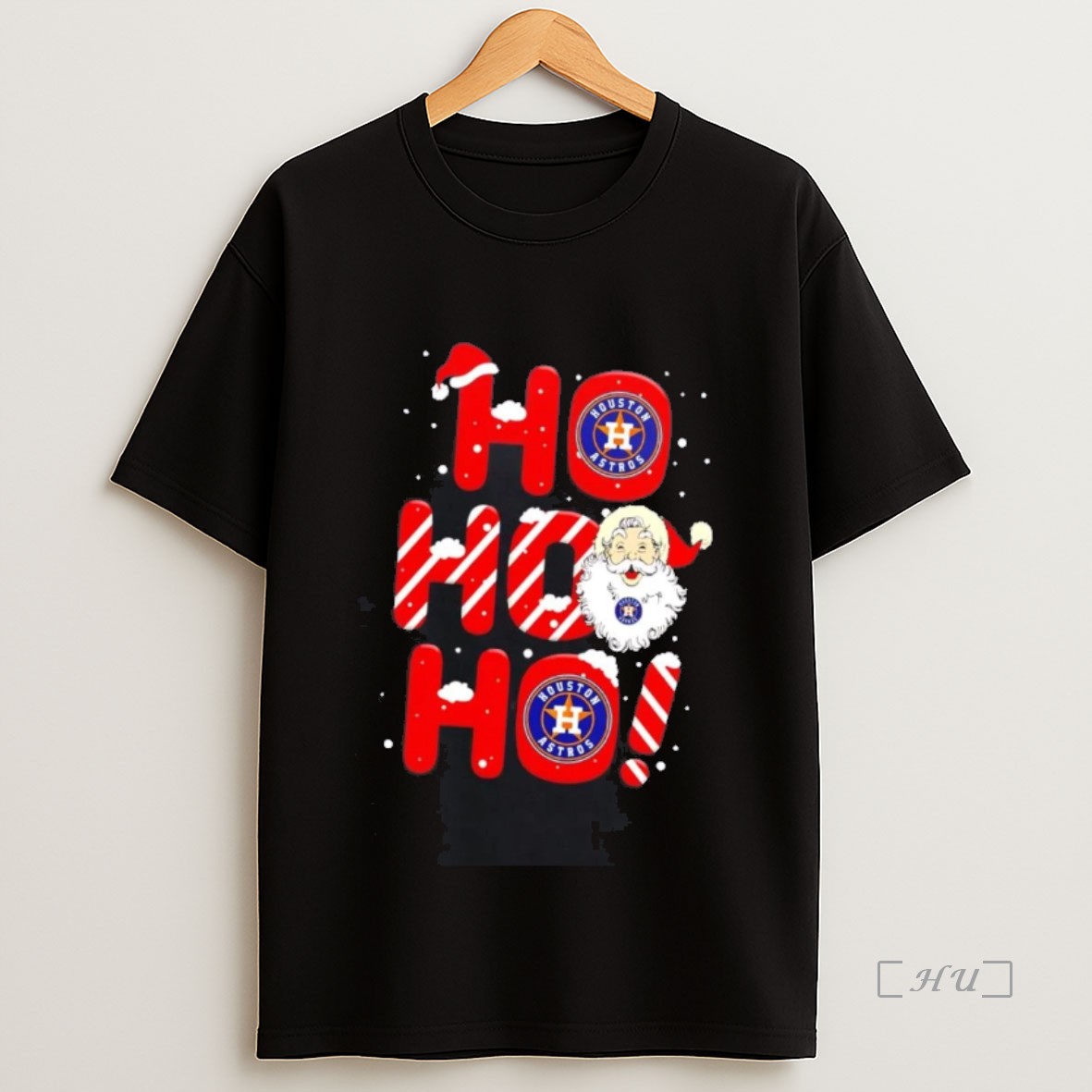Officials Santa Claus Houston Astros Ho Ho Ho Merry Christmas Premium Shirt Sweatshirt Tee