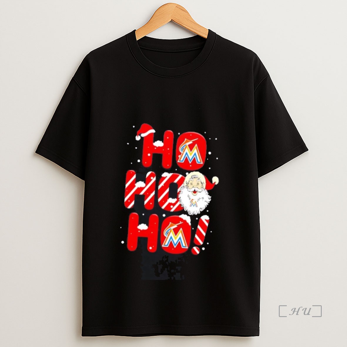 Officials Santa Claus Miami Marlins Ho Ho Ho Merry Christmas Premium Shirt Sweatshirt Tee