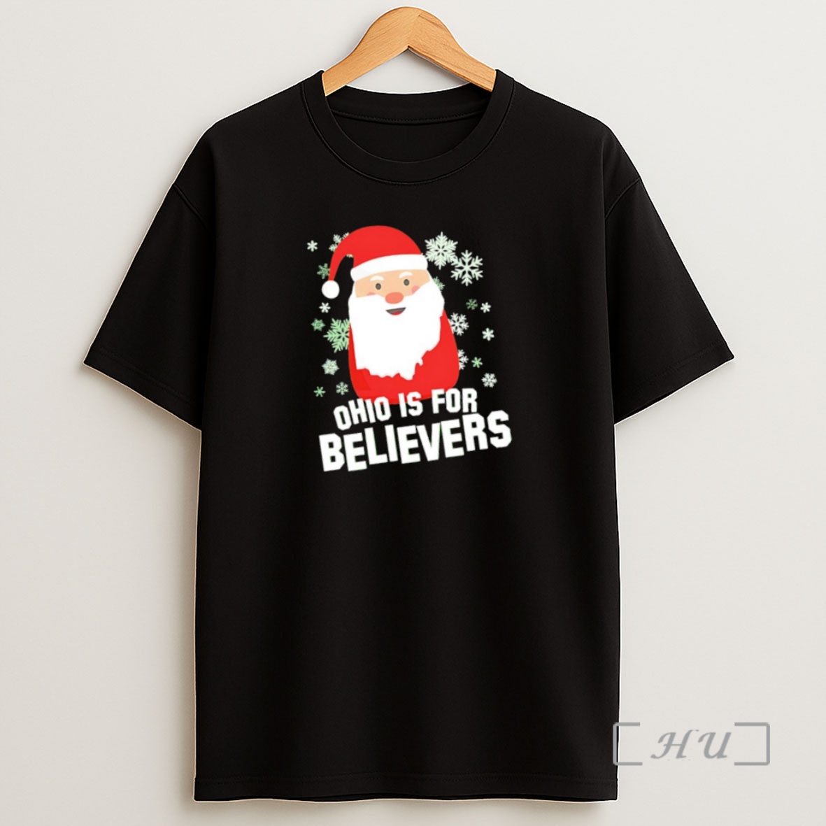 Officials Santa Claus Ohio Is For Believers Christmas Premium Shirt Sweatshirt Tee