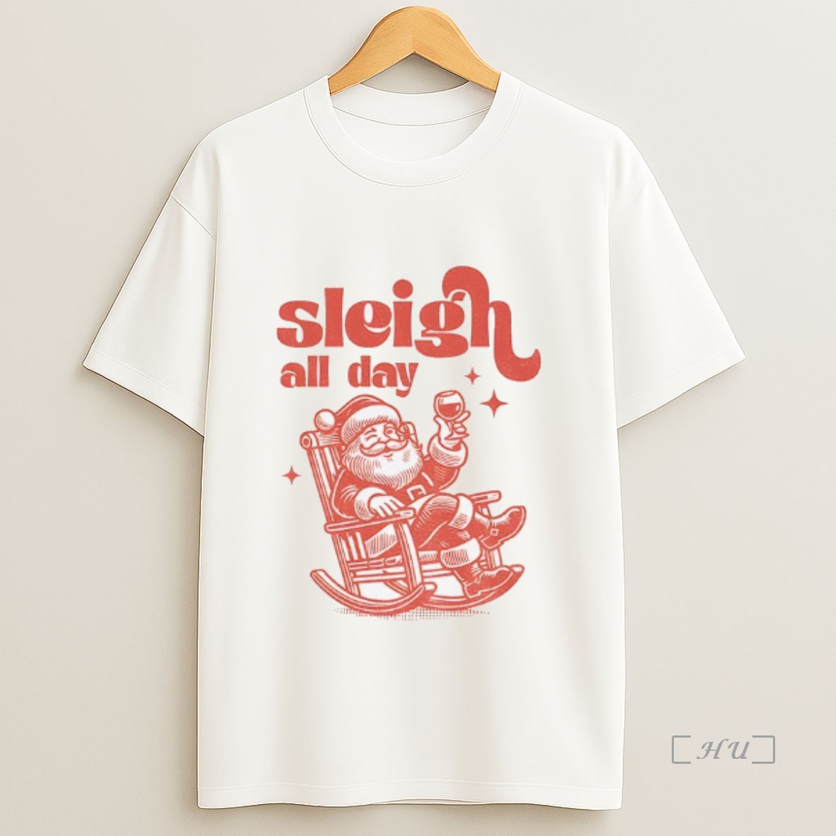 Officials Santa Claus Sleigh All Day Alcohol Merry Xmas Premium Shirt Sweatshirt Tee