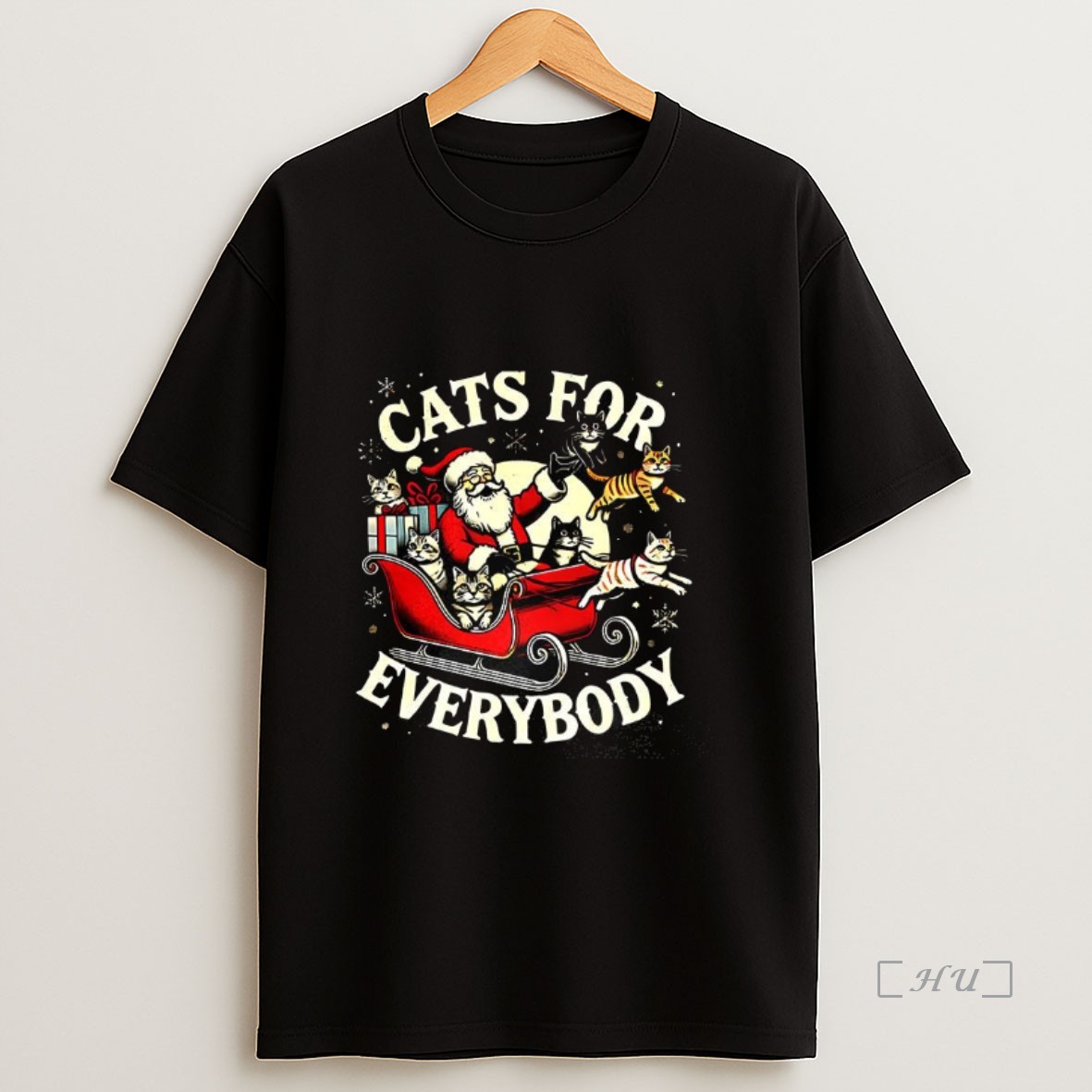 Officials Santa Claus Cats For Everybody Christmas Cat Lover Premium Shirt Sweatshirt Tee