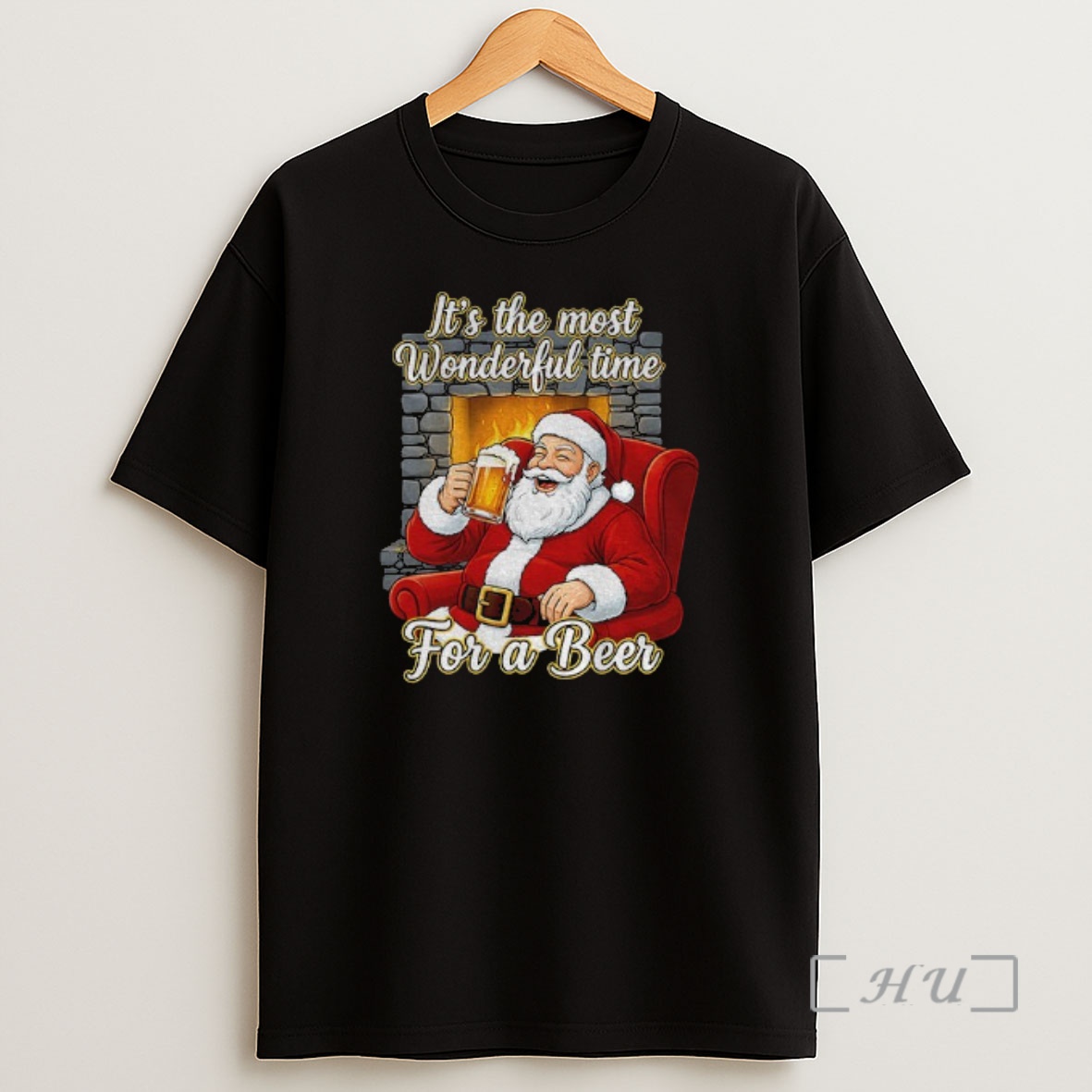 Officials Santa Claus Its The Most Wonderful Time For A Beer Merry Christmas Premium Shirt Sweatshirt Tee