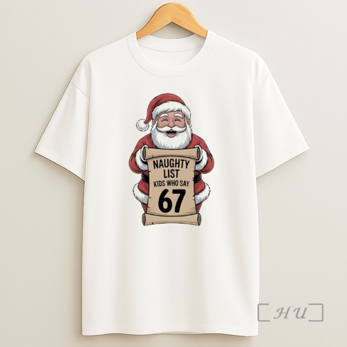 Officials Santa Claus Naughty List Kids Who Say 67 Christmas Premium Shirt Sweatshirt Tee