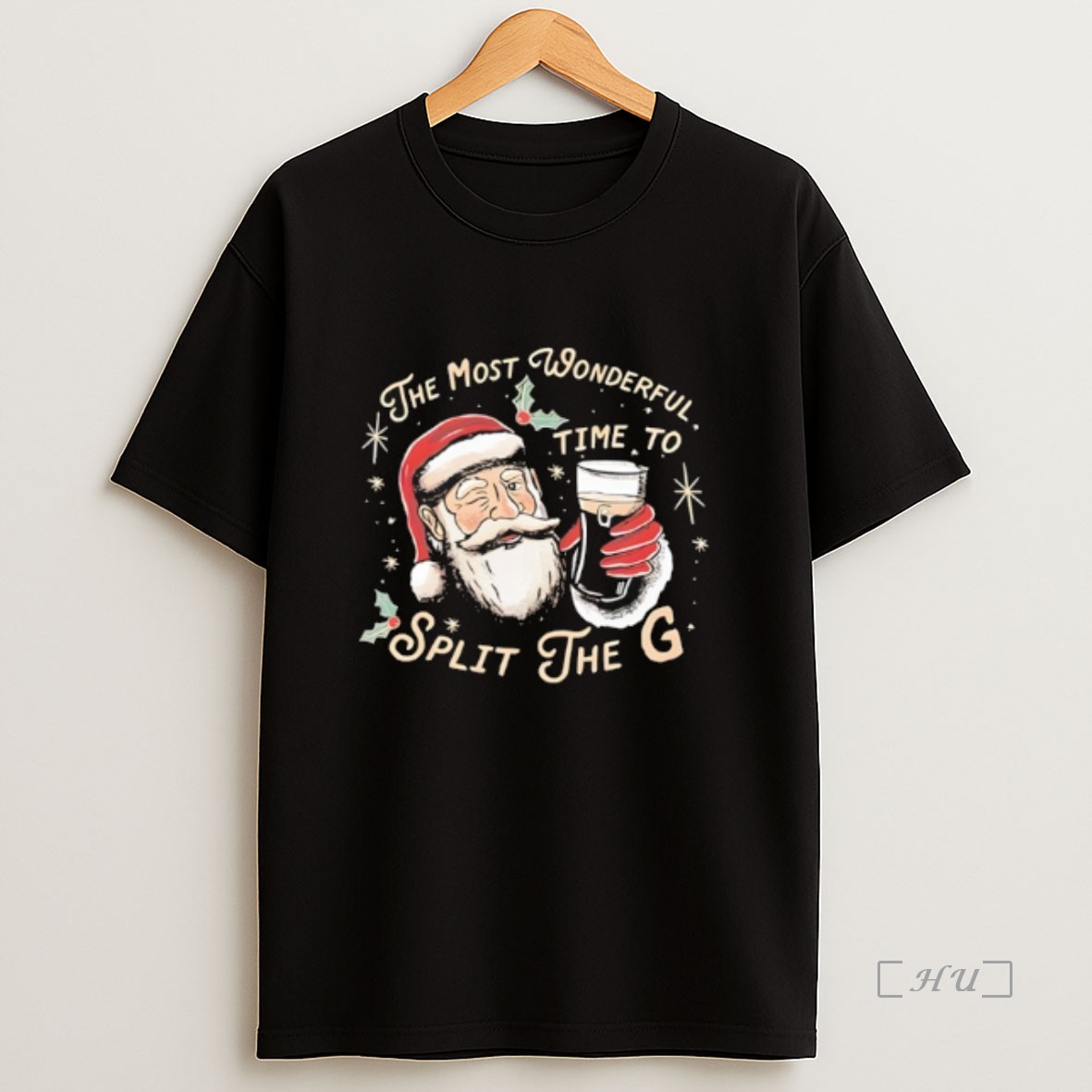 Officials Santa Claus The Most Wonderful Time To Split The G Christmas Premium Shirt Sweatshirt Tee