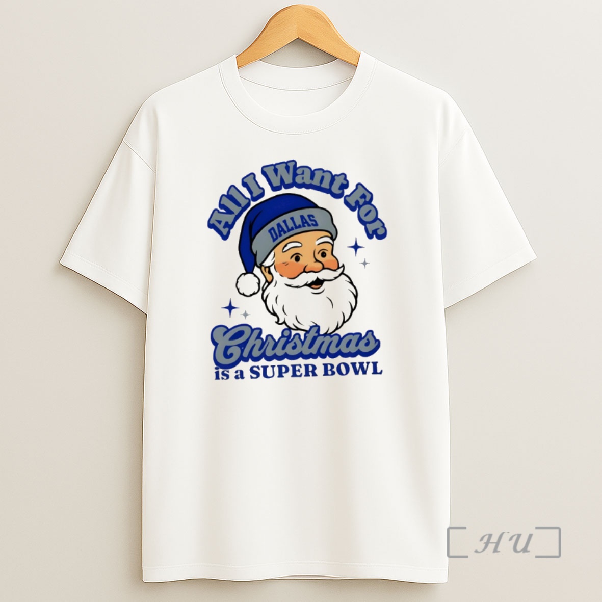 Officials Santa Dallas Football All I Want For Christmas Is A Super Bowl Premium Shirt Sweatshirt Tee