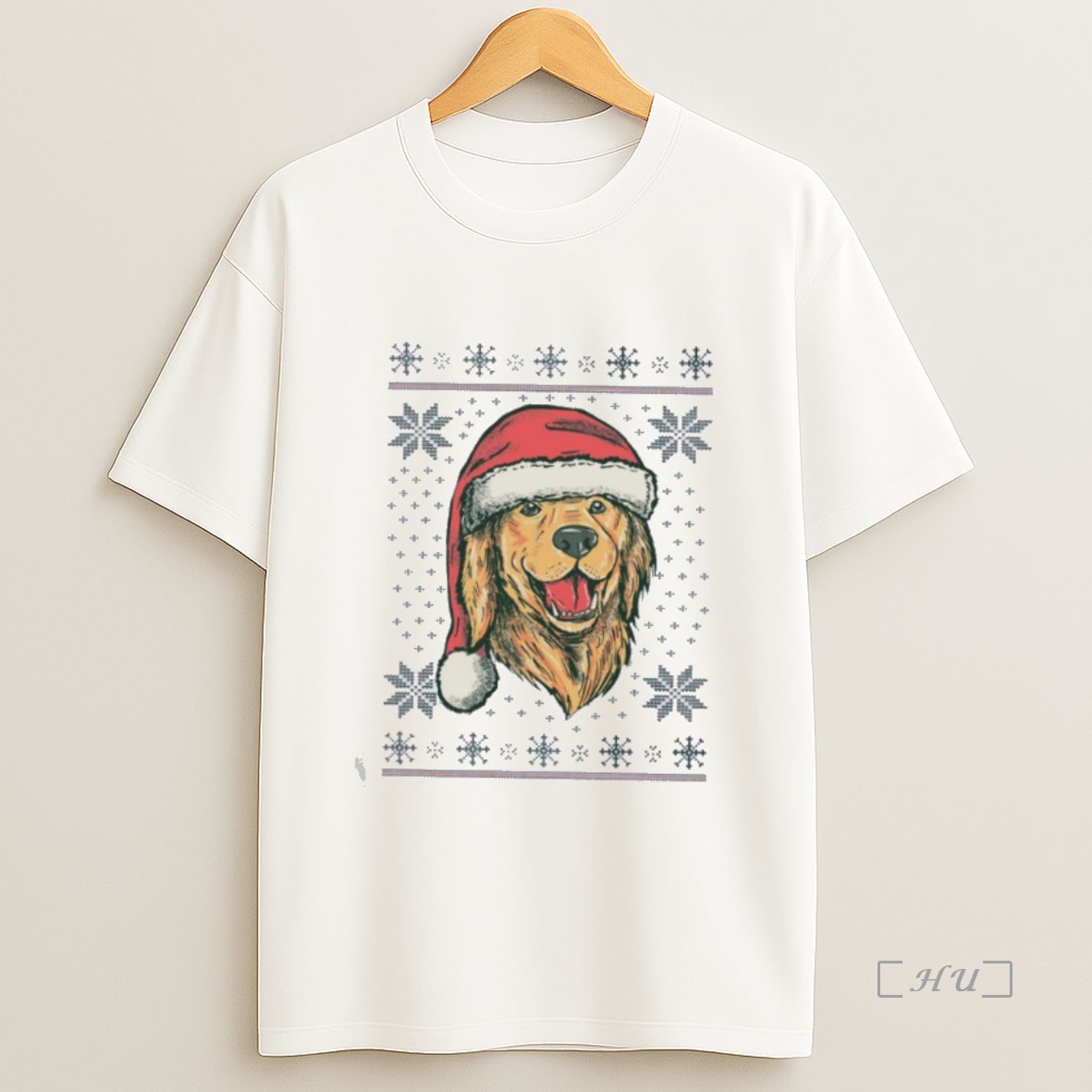 Officials Santa Golden Retriever Dog Ugly Christmas Premium Shirt Sweatshirt Tee