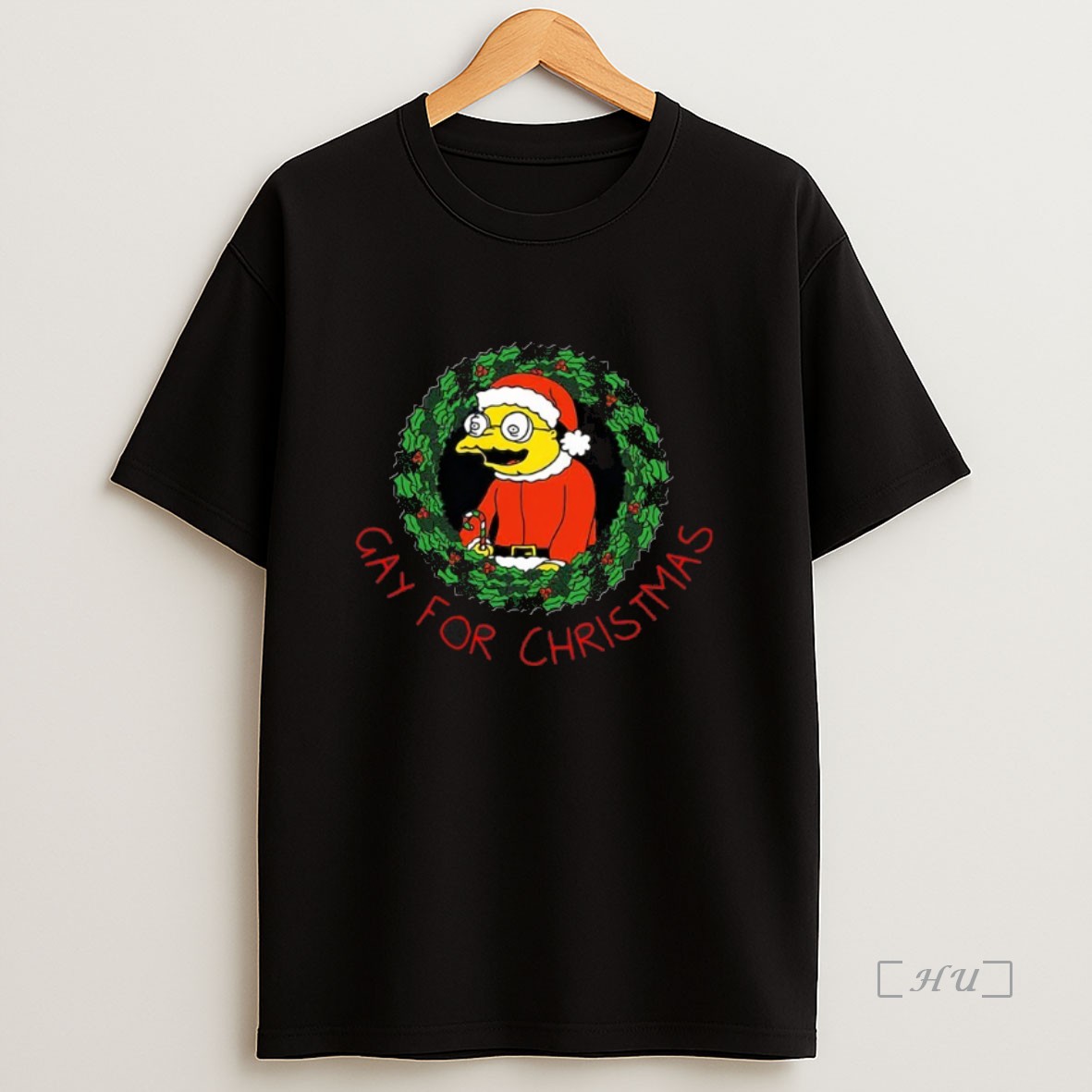 Officials Santa Hans Moleman Gay For Christmas 2025 Premium Shirt Sweatshirt Tee