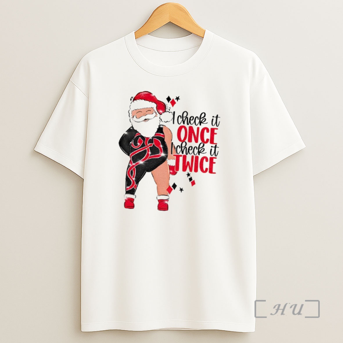 Officials Santa I Check It Once I Check It Twice Christmas Premium Shirt Sweatshirt Tee