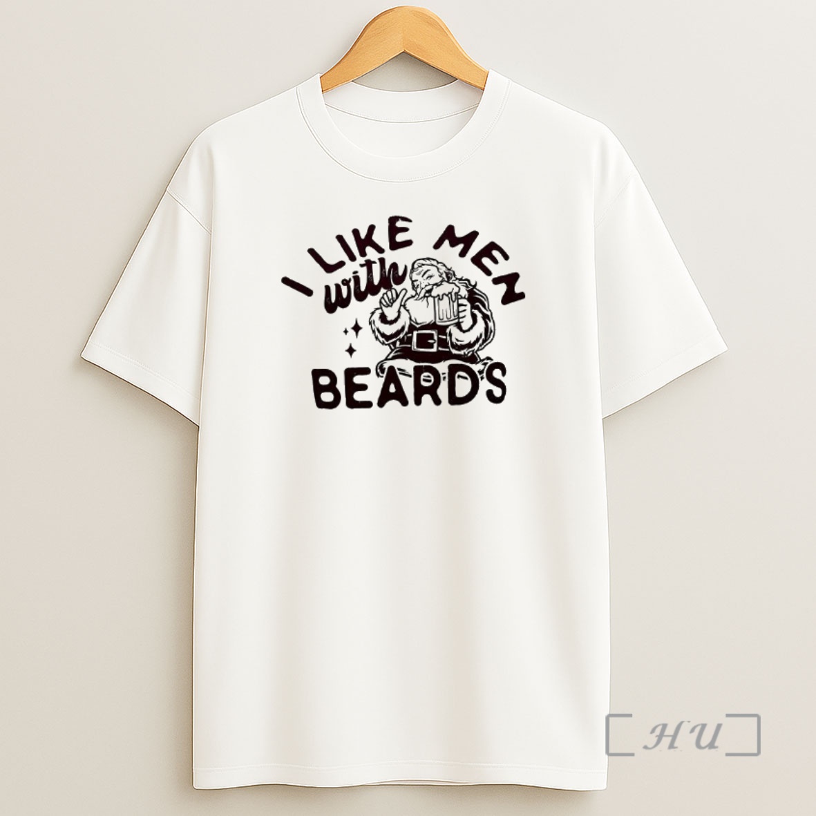 Officials Santa I Like Men With Beards Merry Christmas Premium Shirt Sweatshirt Tee