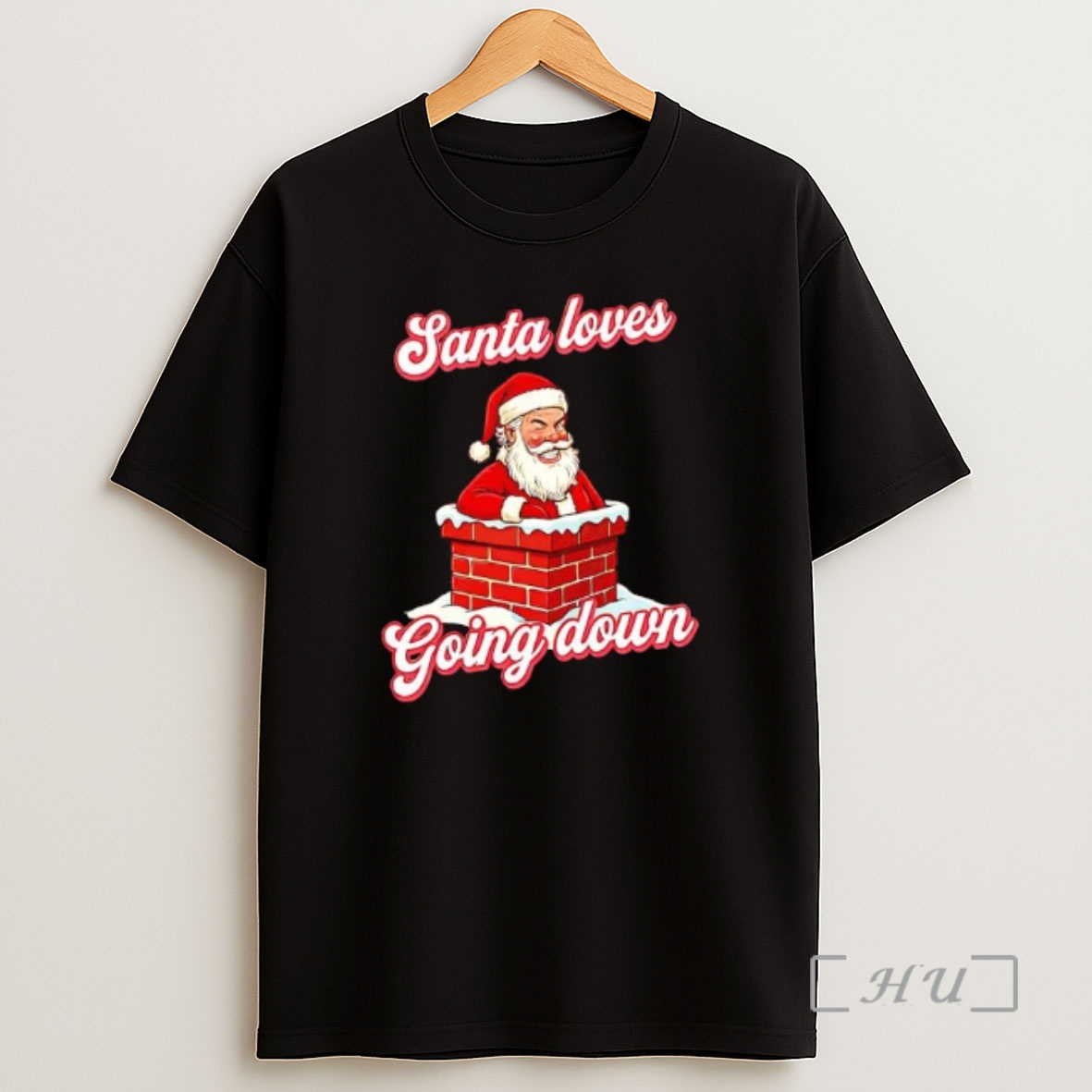 Officials Santa Loves Going Down Chirstmas Premium Shirt Sweatshirt Tee