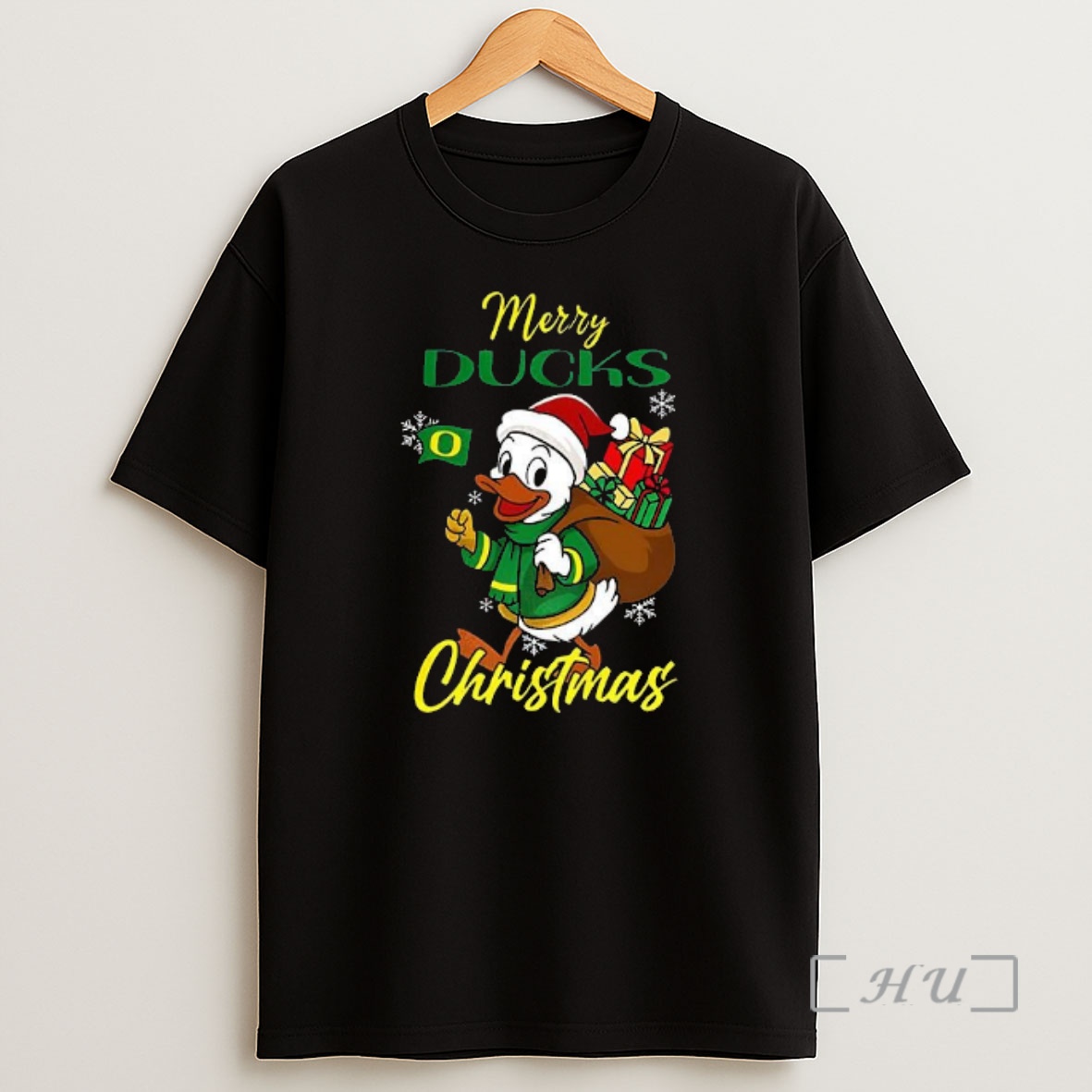 Officials Santa Merry Oregon Ducks Mascot Merry Christmas 2025 Premium Shirt Sweatshirt Tee