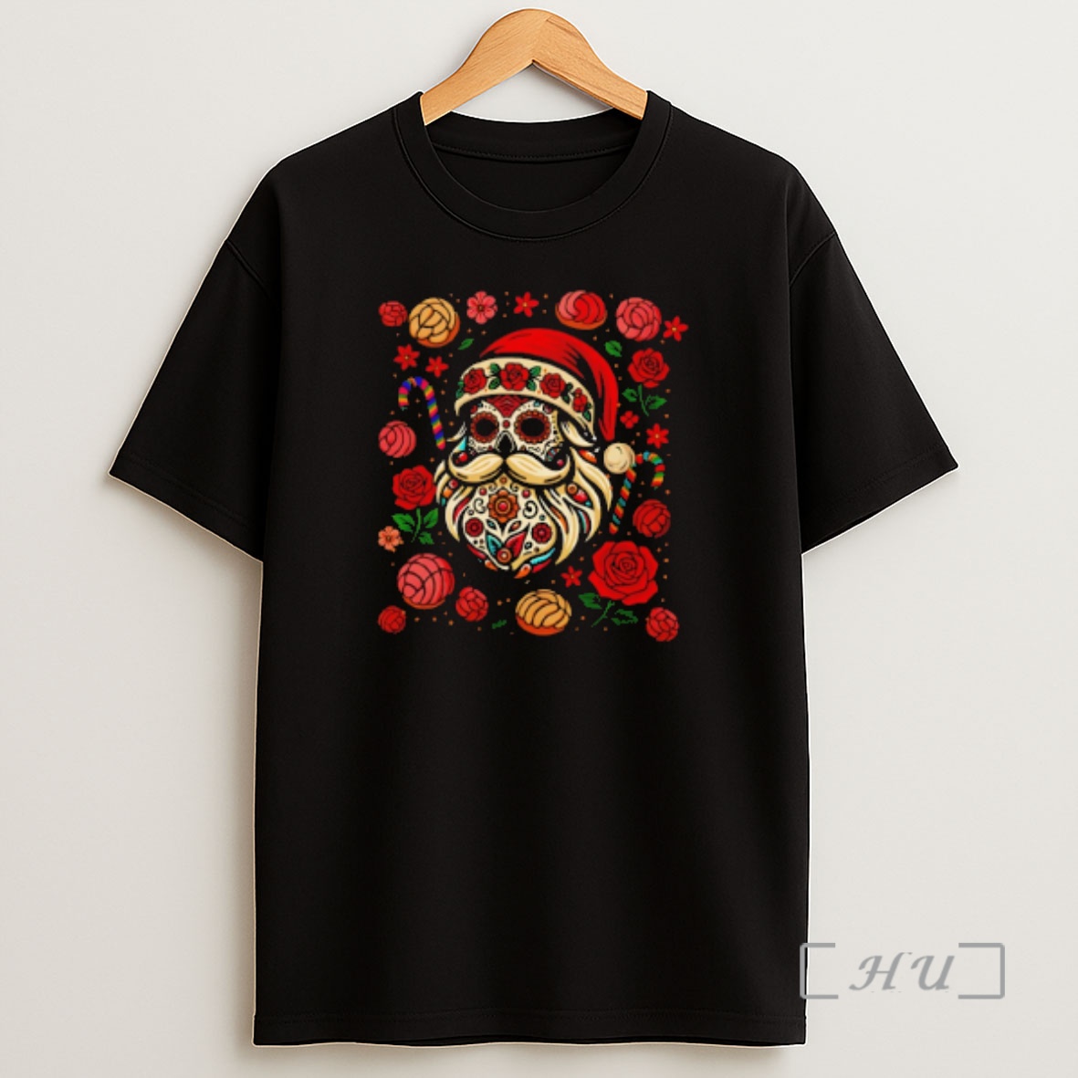 Officials Santa Mexico Calavera Navidad Christmas Premium Shirt Sweatshirt Tee