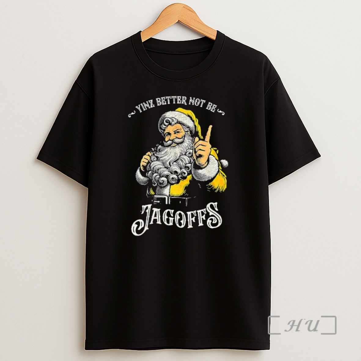 Officials Santa Yinz Better Not Be Jagoffs Premium Shirt Sweatshirt Tee