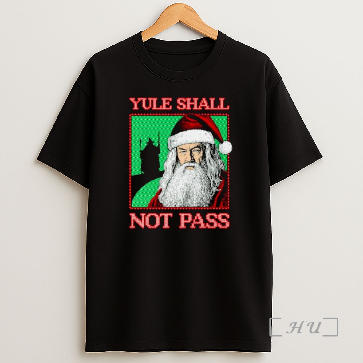 Officials Santa Claus Yule Shall Not Pass Ugly Christmas Ornaments Premium Shirt Sweatshirt Tee