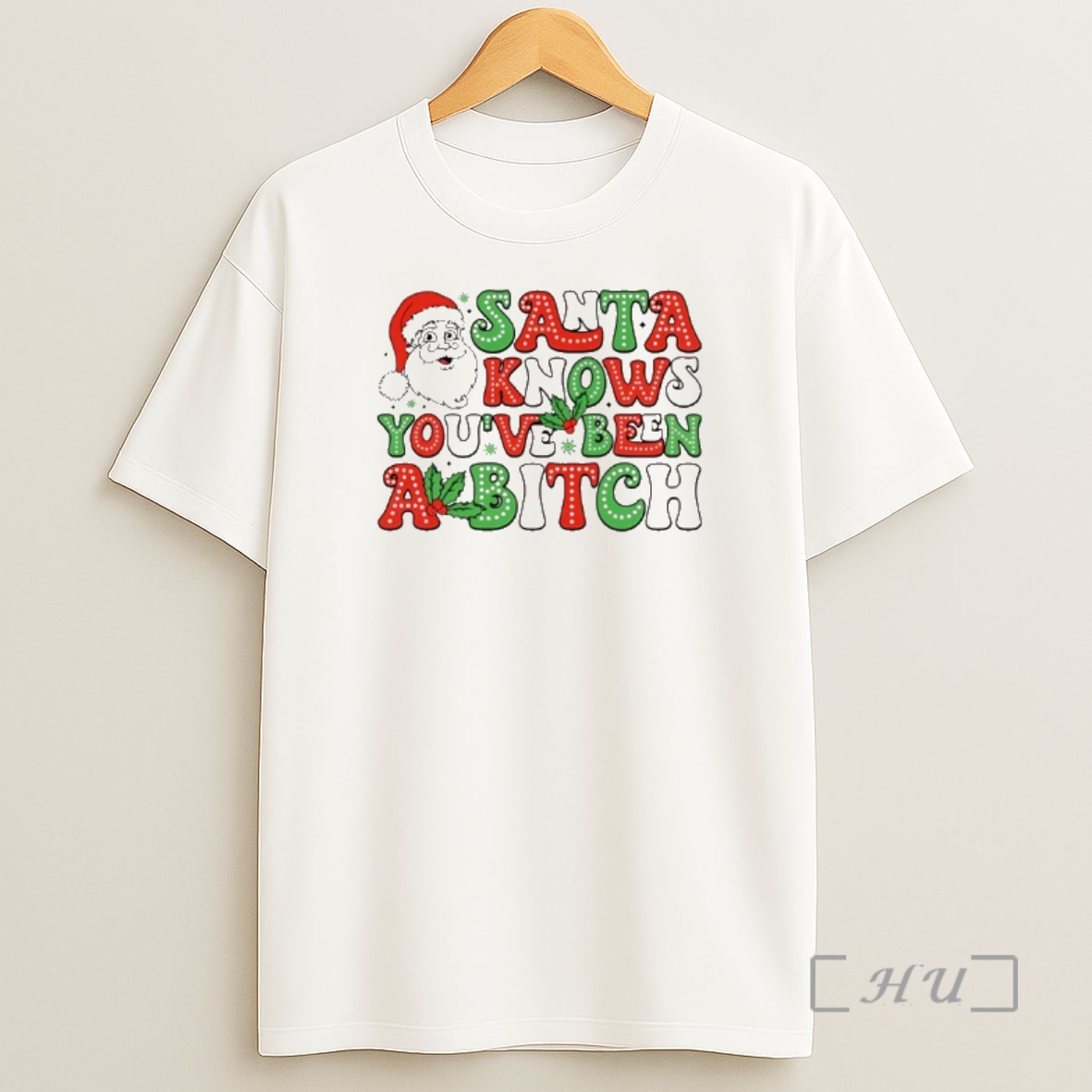 Officials Santa Know Youve Been A Bitch Christmas 2025 Premium Shirt Sweatshirt Tee