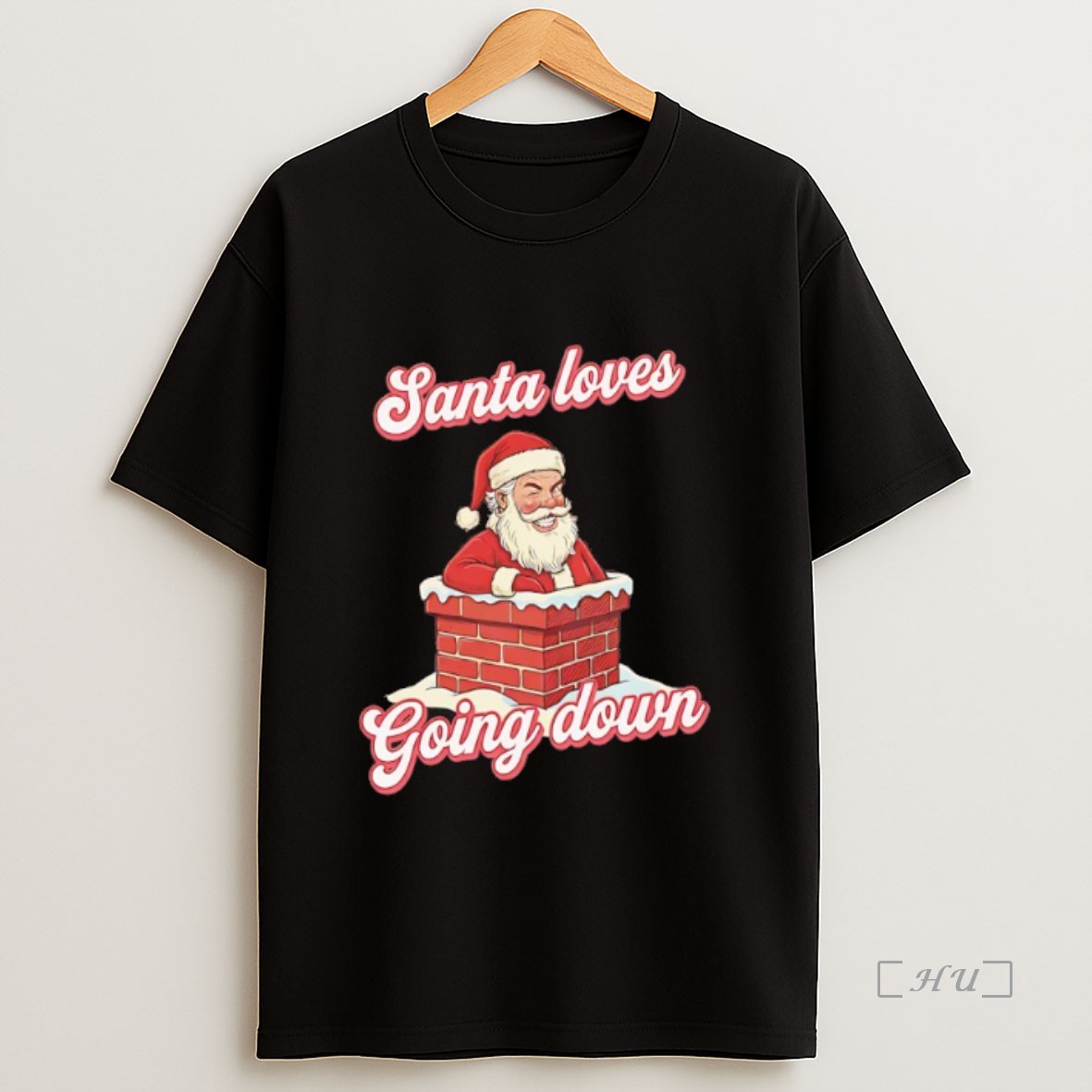 Officials Santa Loves Going Down Premium Shirt Sweatshirt Tee