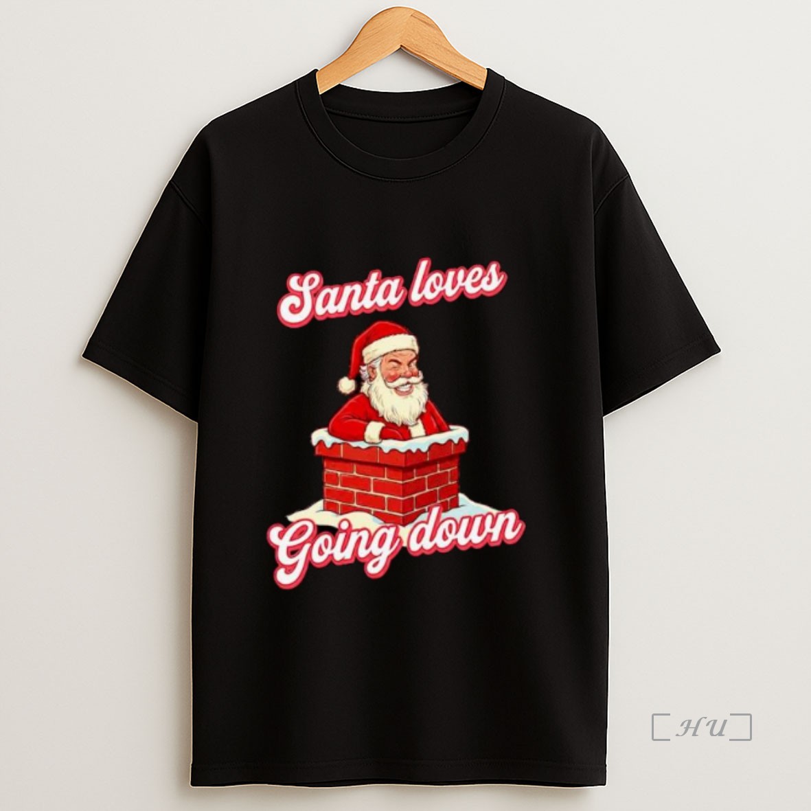 Officials Santa Loves Going Down Funny Christmas Ornaments Premium Shirt Sweatshirt Tee