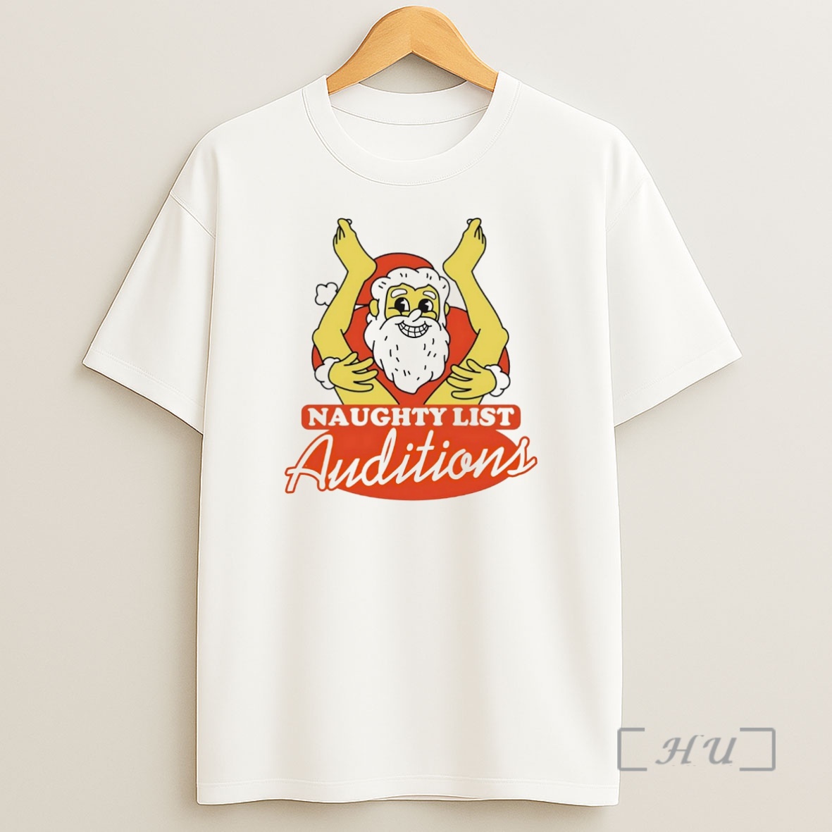 Officials Santa Naughty List Auditions Legs Christmas Premium Shirt Sweatshirt Tee