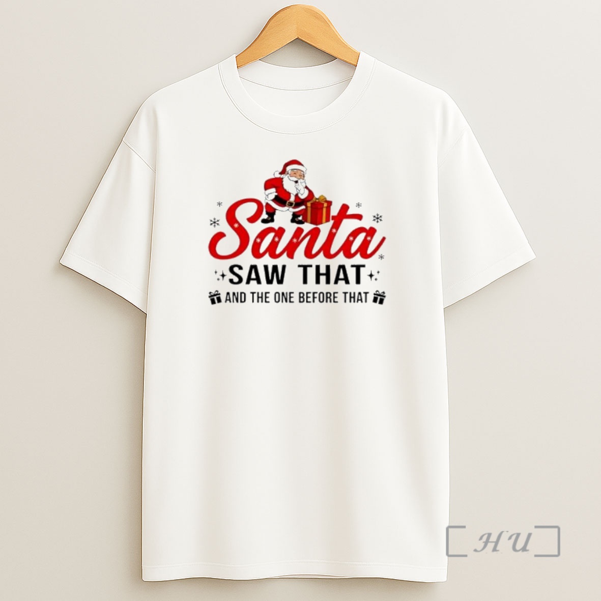 Officials Santa Saw That And The One Before That Premium Shirt Sweatshirt Tee