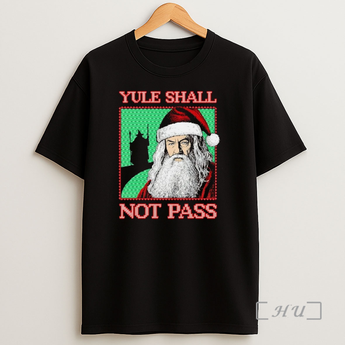 Officials Santa Yule Shall Not Pass Christmas Premium Shirt Sweatshirt Tee