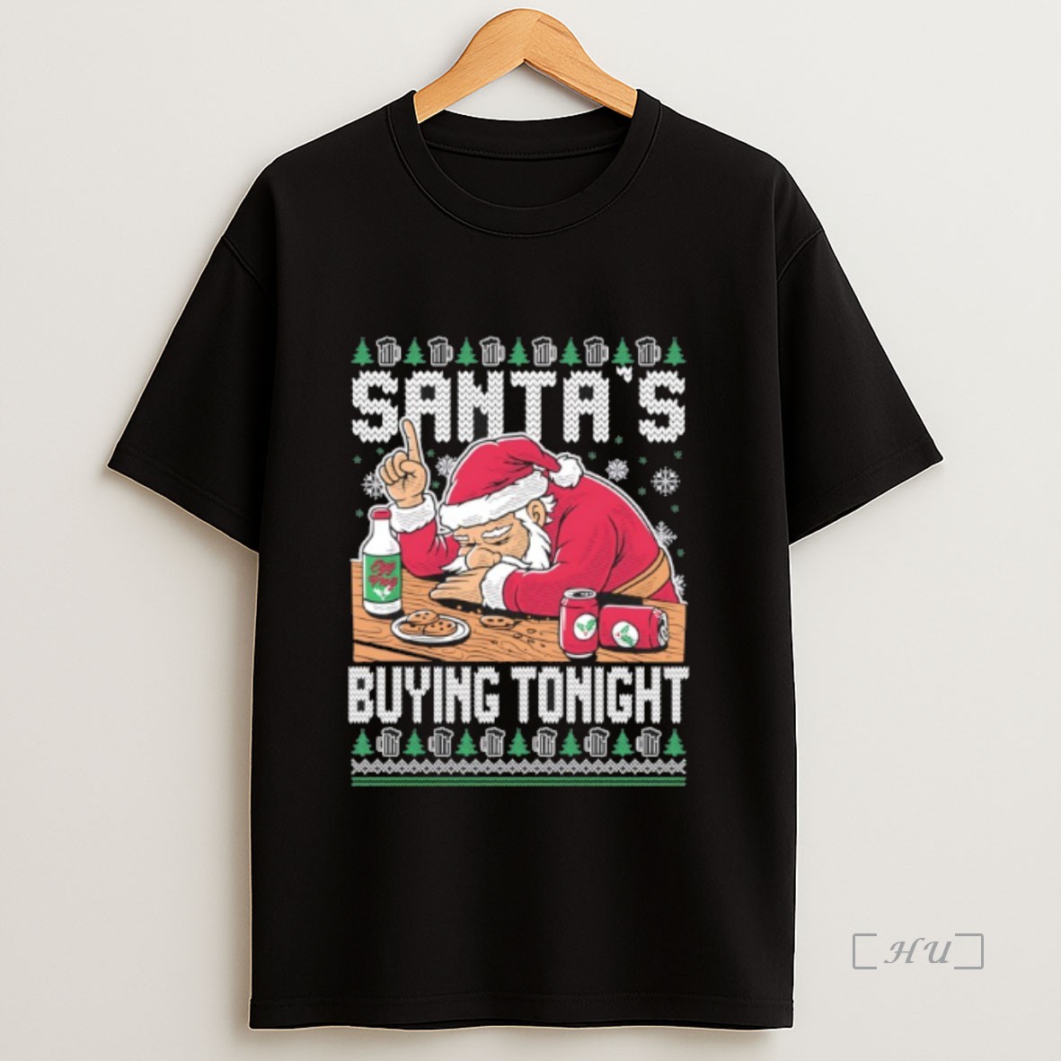 Officials Santas Buying Tonight Christmas Ugly Premium Shirt Sweatshirt Tee