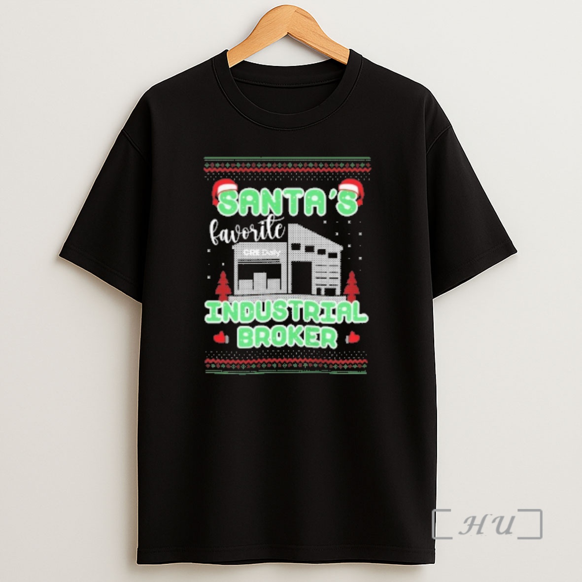 Officials Santas Favorite Industrial Broker Ugly Christmas Sweat Premium Shirt Sweatshirt Tee