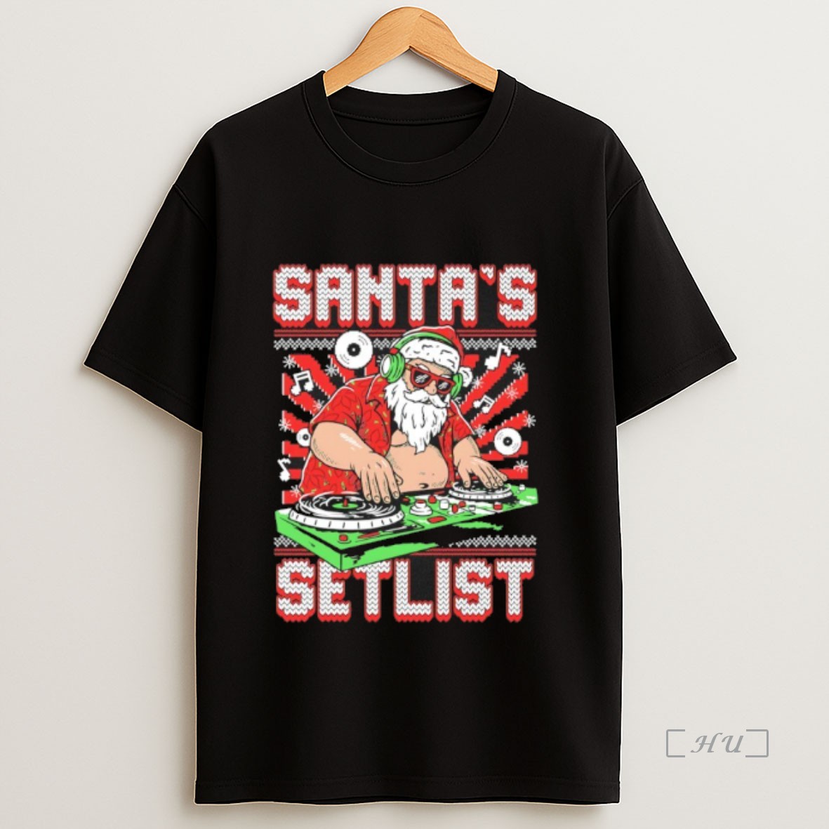 Officials Santas Setlist Dj Christmas Ugly Premium Shirt Sweatshirt Tee