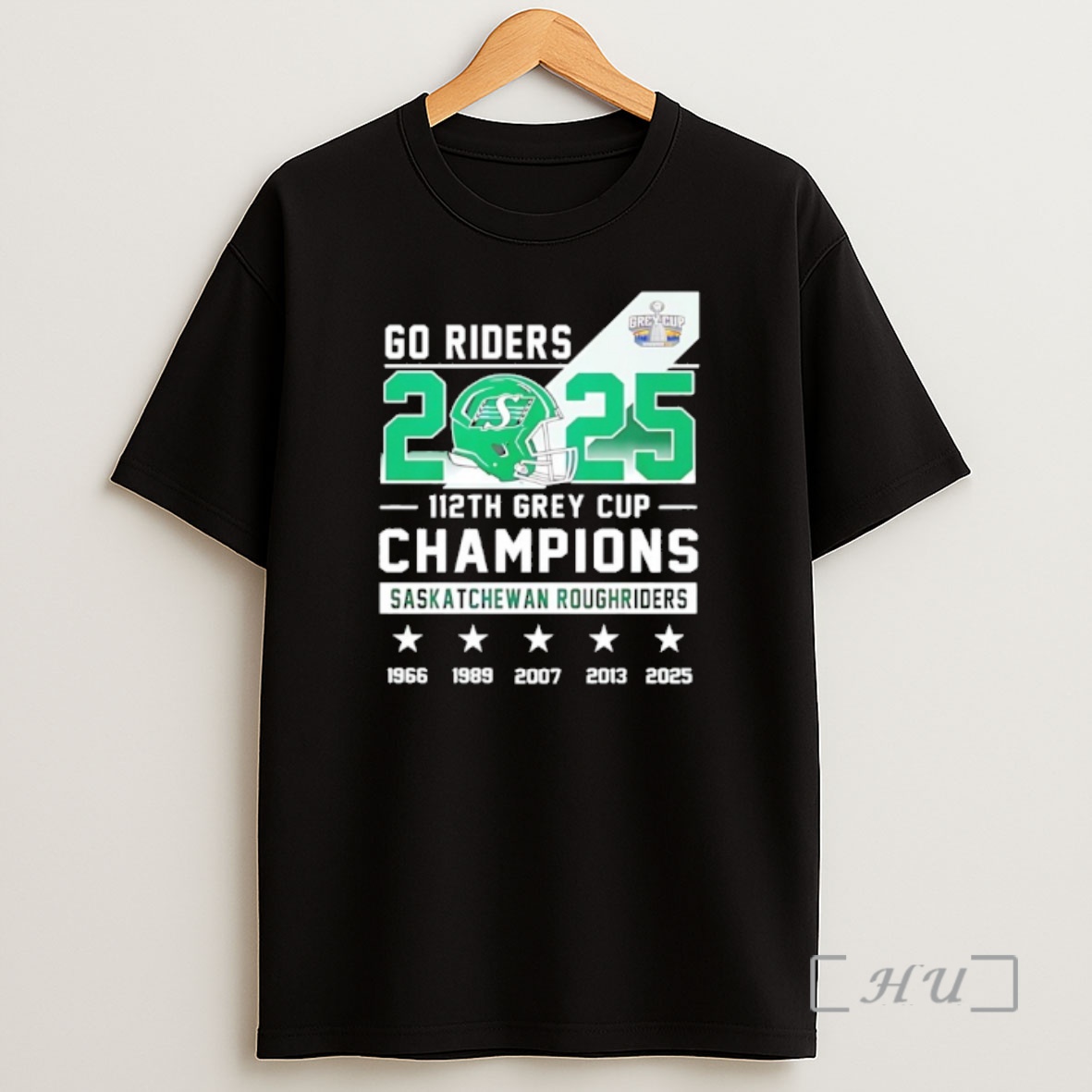 Officials Saskatchewan Roughriders Go Riders 2025 112th Grey Cup Champions Premium Shirt Sweatshirt Tee