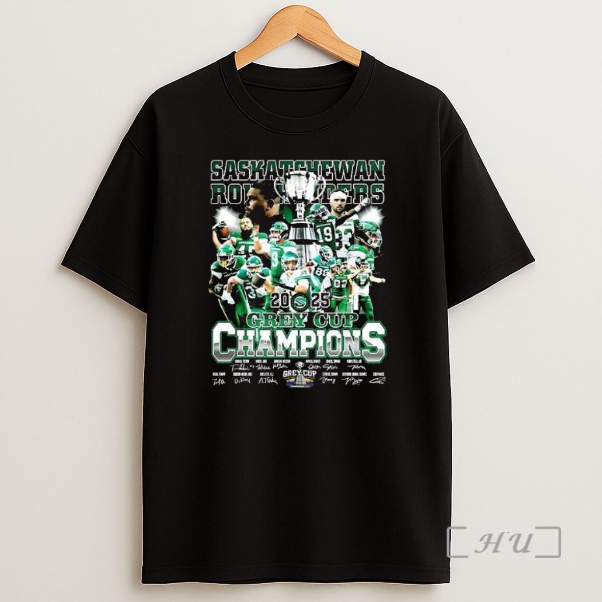 Officials Saskatchewan Roughriders Grey Cup Champions 2025 Player Signature Premium Shirt Sweatshirt Tee