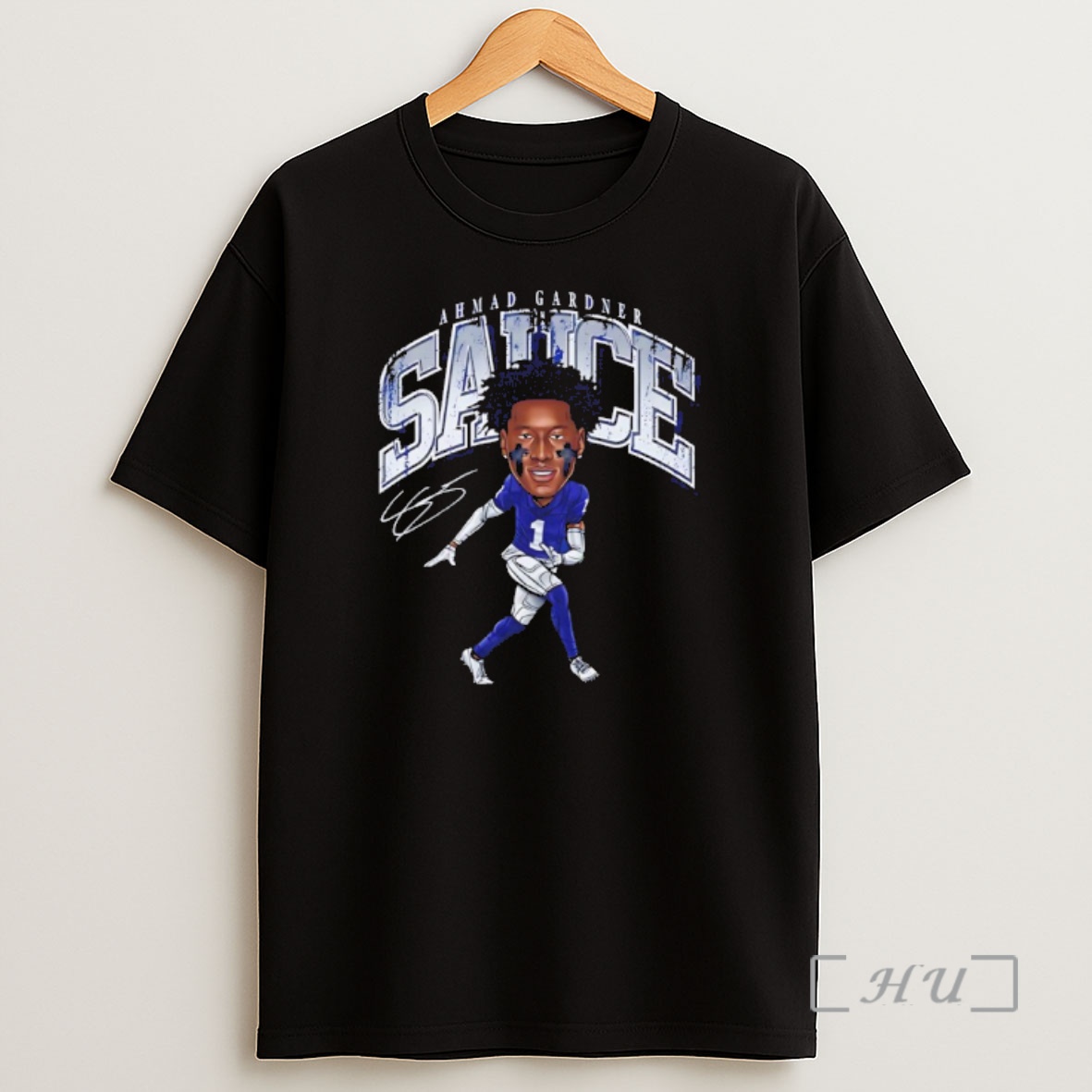 Officials Sauce Gardner Indianapolis Colts Player Signature Cartoon Premium Shirt Sweatshirt Tee