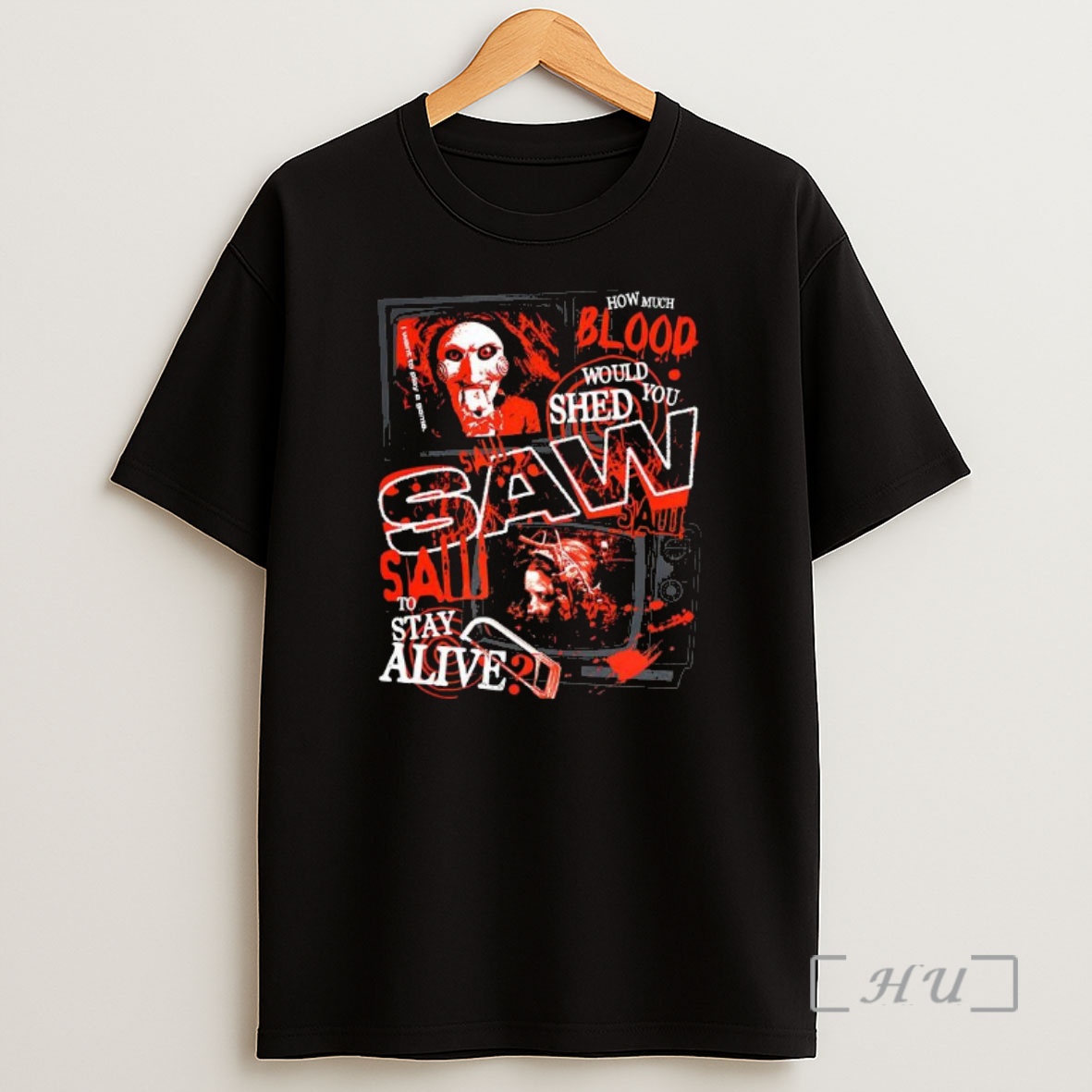 Officials Saw 2004 How Much Blood Would You Shed To Stay Alive Jigsaw I Want To Play A Game Premium Shirt Sweatshirt Tee