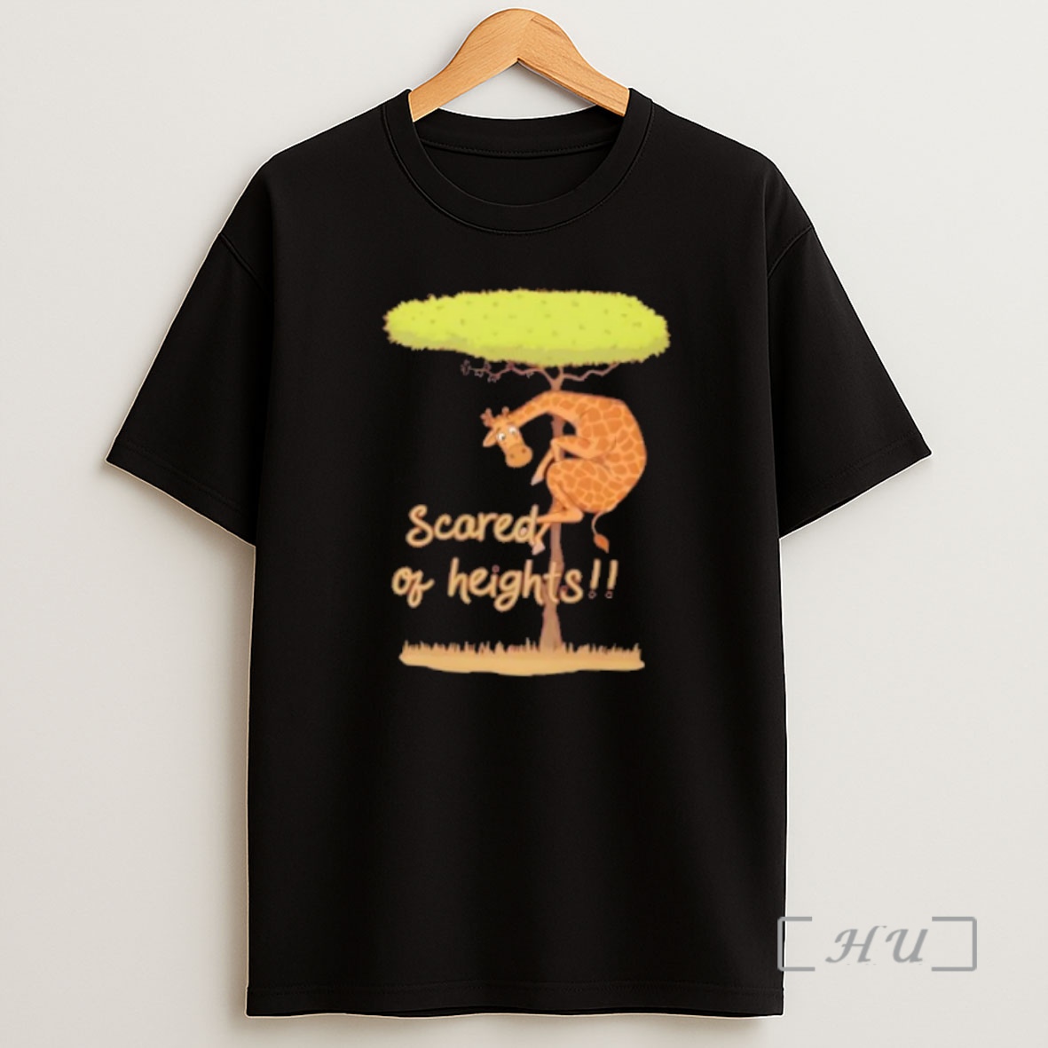 Officials Scared Of Heights Giraffe Animal Premium Shirt Sweatshirt Tee