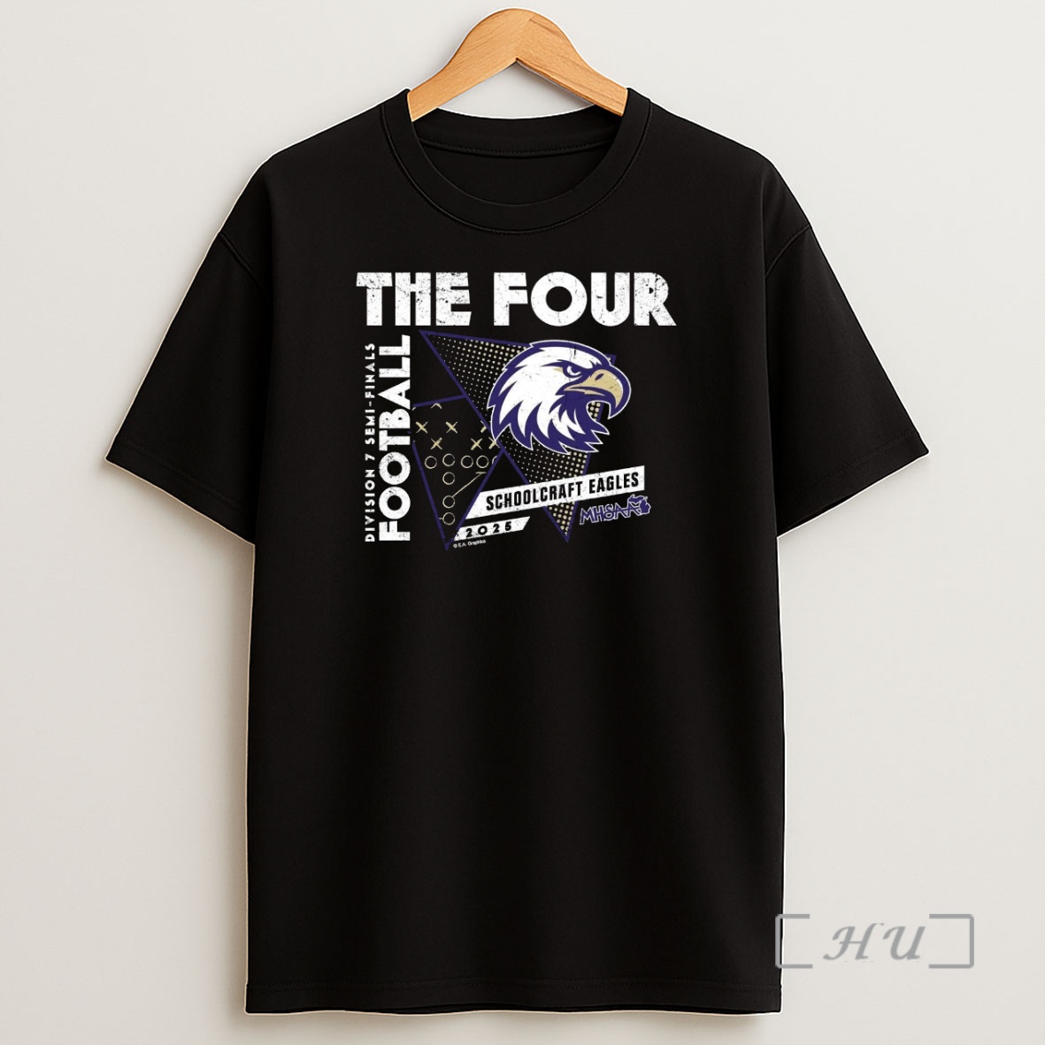 Officials Schoolcraft Eagles 2025 D7 Semifinals The Four Premium Shirt Sweatshirt Tee