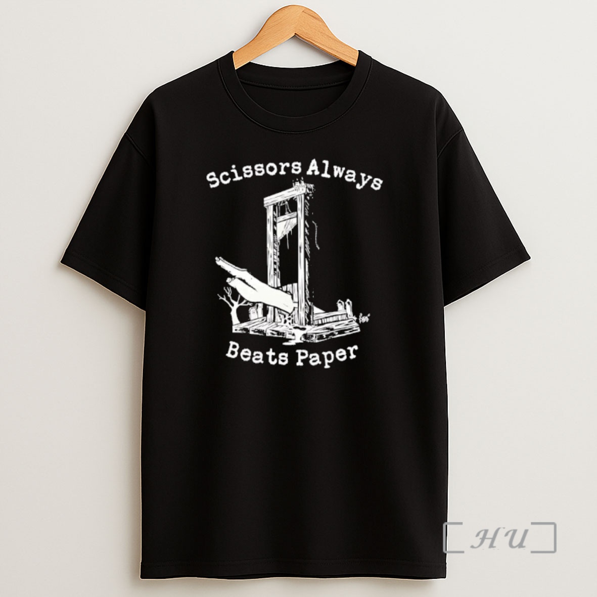 Officials Scissors Always Beats Paper Severed Hand Premium Shirt Sweatshirt Tee