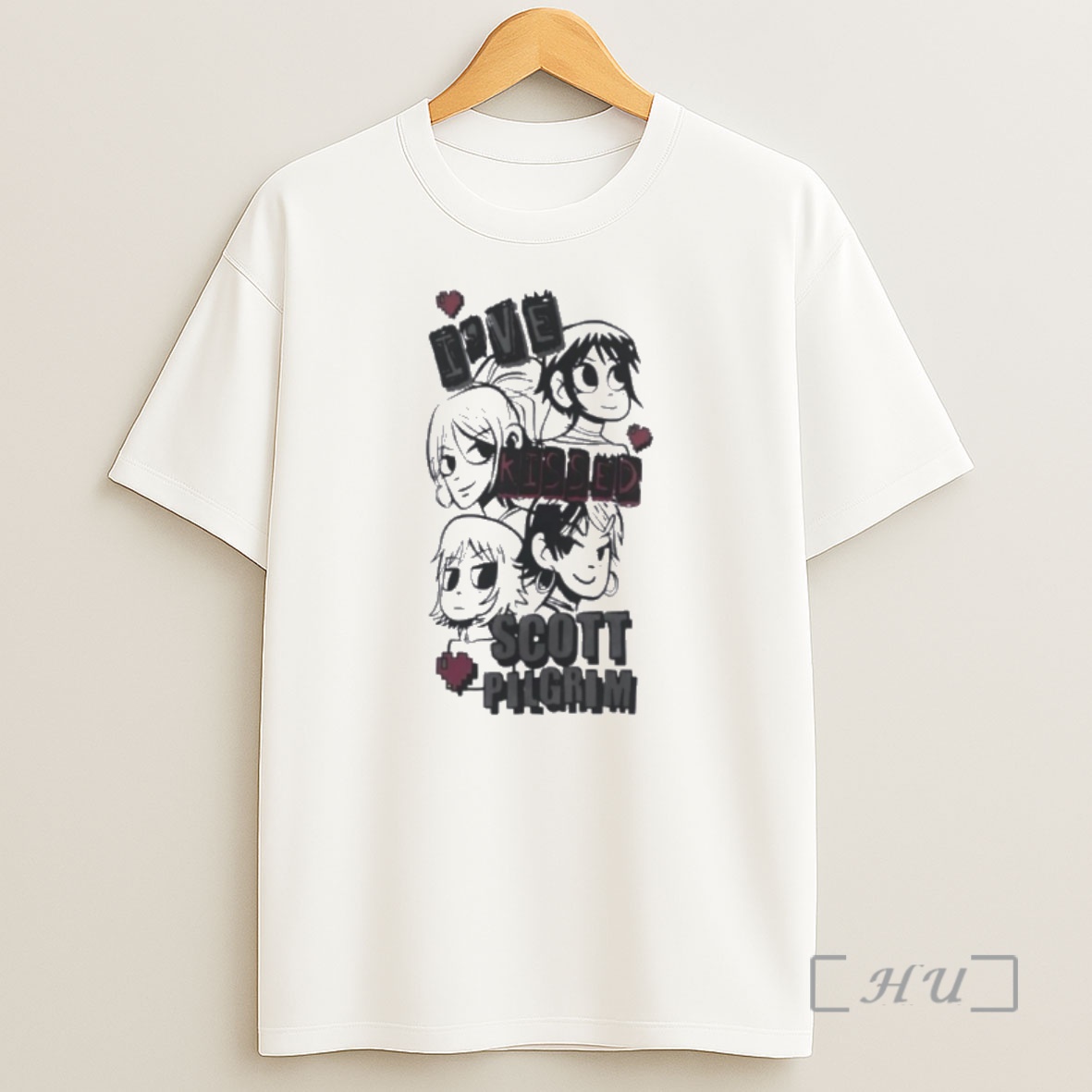 Officials Scott Pilgrim Ive Kissed Scott Pilgrim Premium Shirt Sweatshirt Tee