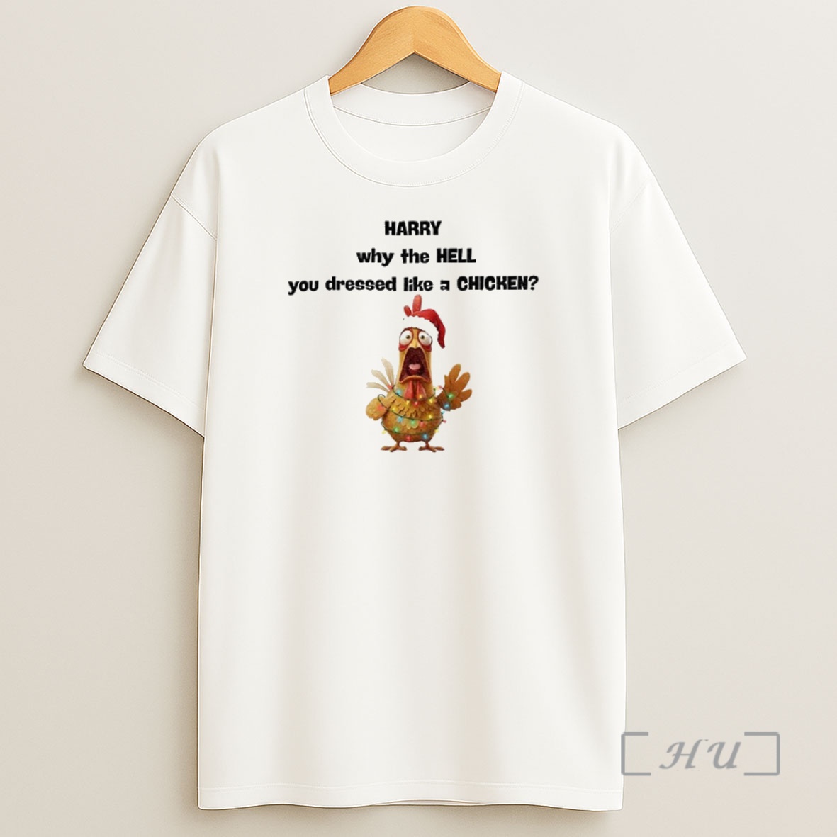 Officials Screaming Rooster Santa F Caw F Harry Why The Hell You Dressed Like A Chicken Christmas Premium Shirt Sweatshirt Tee