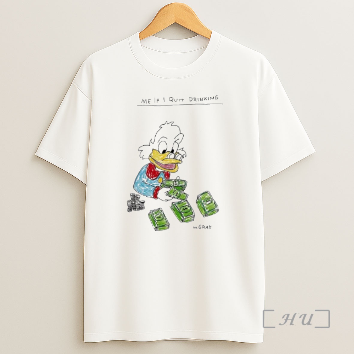 Officials Scrooge Mcduck Me If I Quit Drinking Premium Shirt Sweatshirt Tee