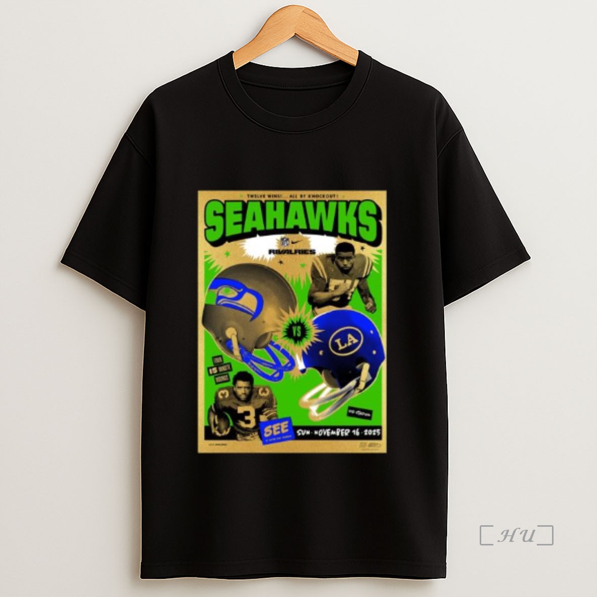 Officials Seahawks Vs Rams 2025 Gameday Rivalries Premium Shirt Sweatshirt Tee