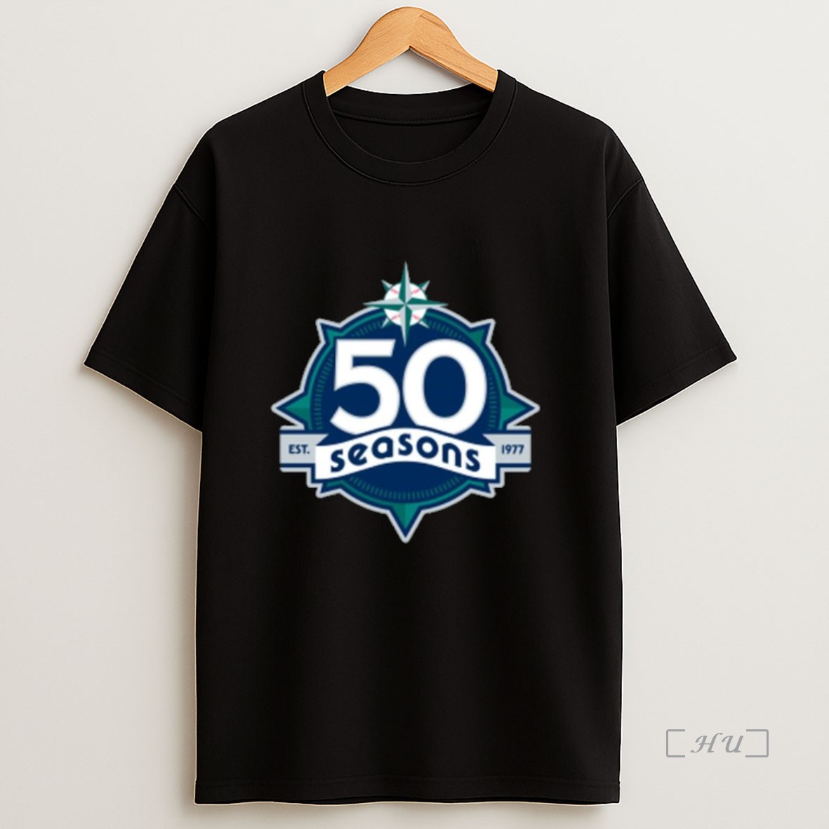 Officials Seattle Mariners 50th Season Logo Premium Shirt Sweatshirt Tee