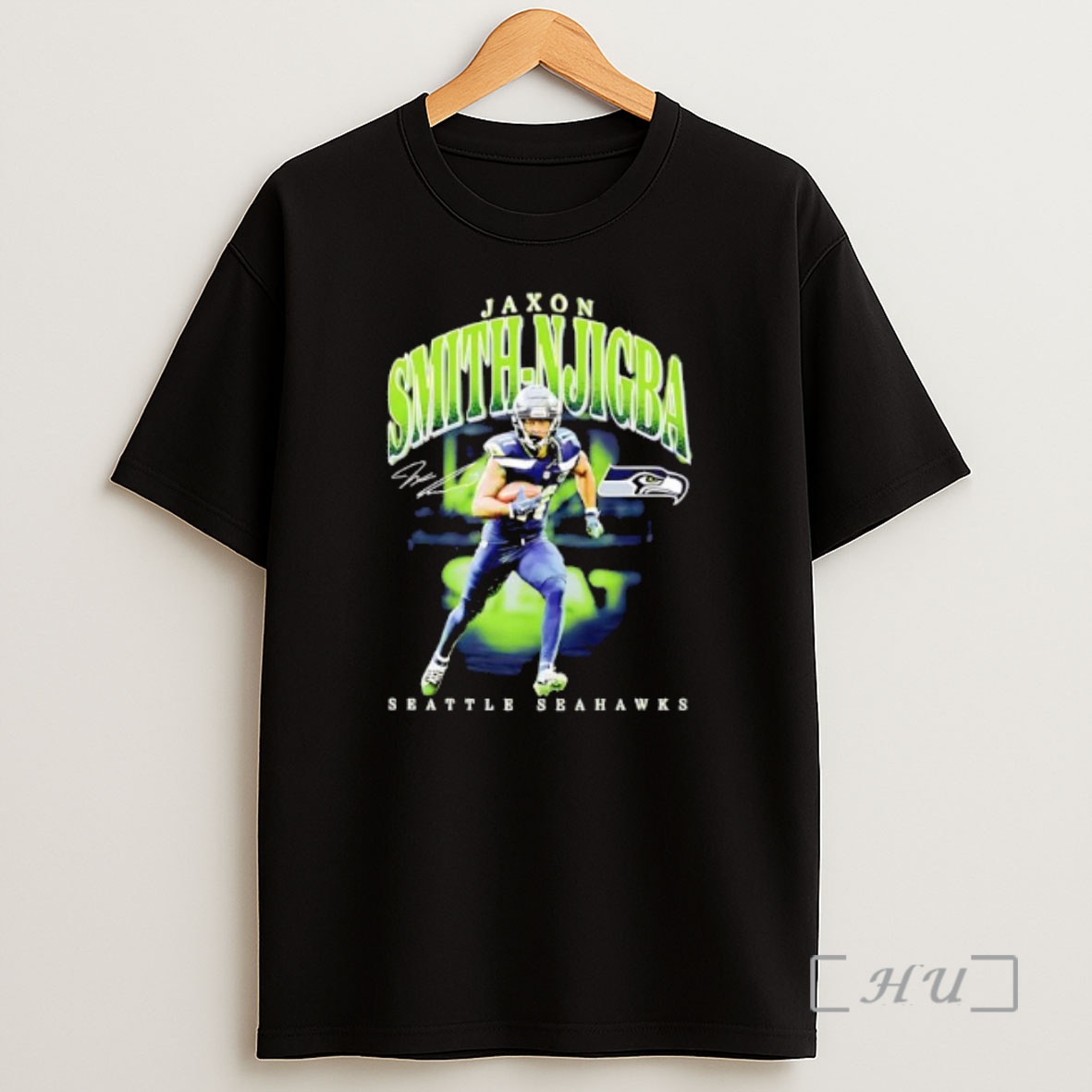 Officials Seattle Seahawks Jaxon Smith Njigba Signature Player Hype Premium Shirt Sweatshirt Tee