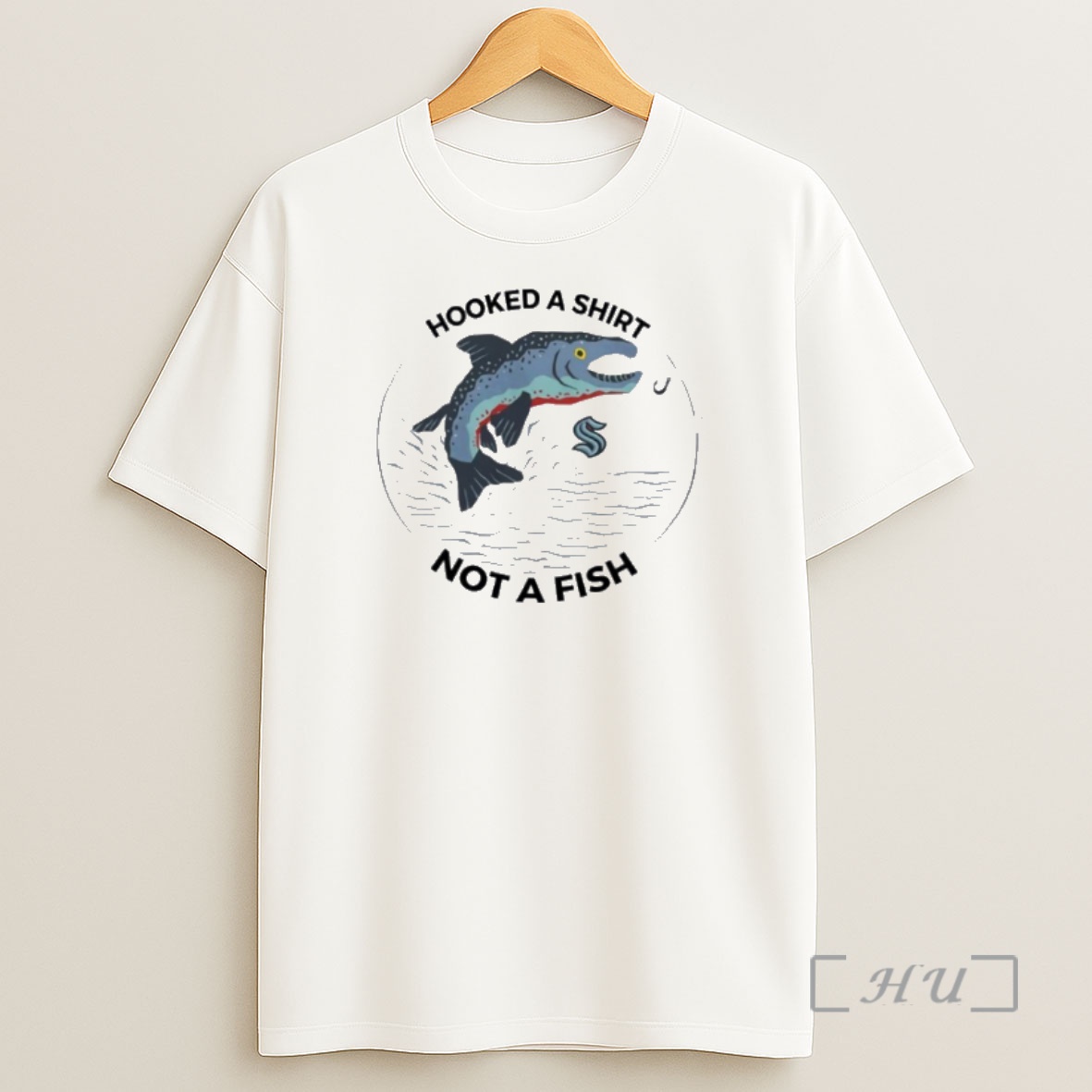 Officials Seattle Hooked A Not A Fish Premium Shirt Sweatshirt Tee