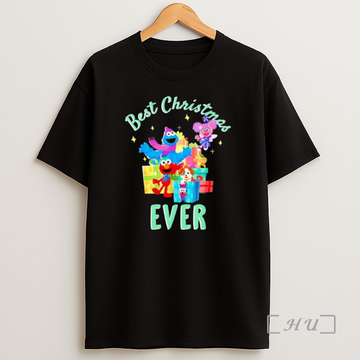 Officials Sesame Street Merry Christmas Elmo Tango Abby Cadabby Premium Shirt Sweatshirt Tee
