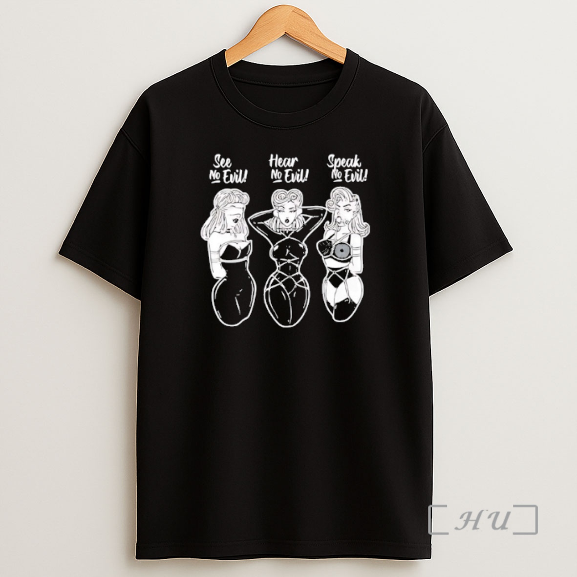 Officials Sexy Girls See No Evil Hear No Evil Speak No Evil Premium Shirt Sweatshirt Tee