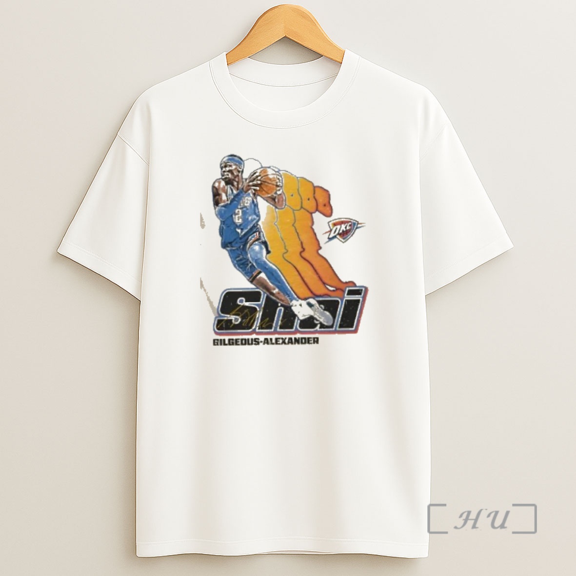 Officials Shai Gilgeous Alexander Oklahoma City Thunder Basketball Retro Signature Premium Shirt Sweatshirt Tee