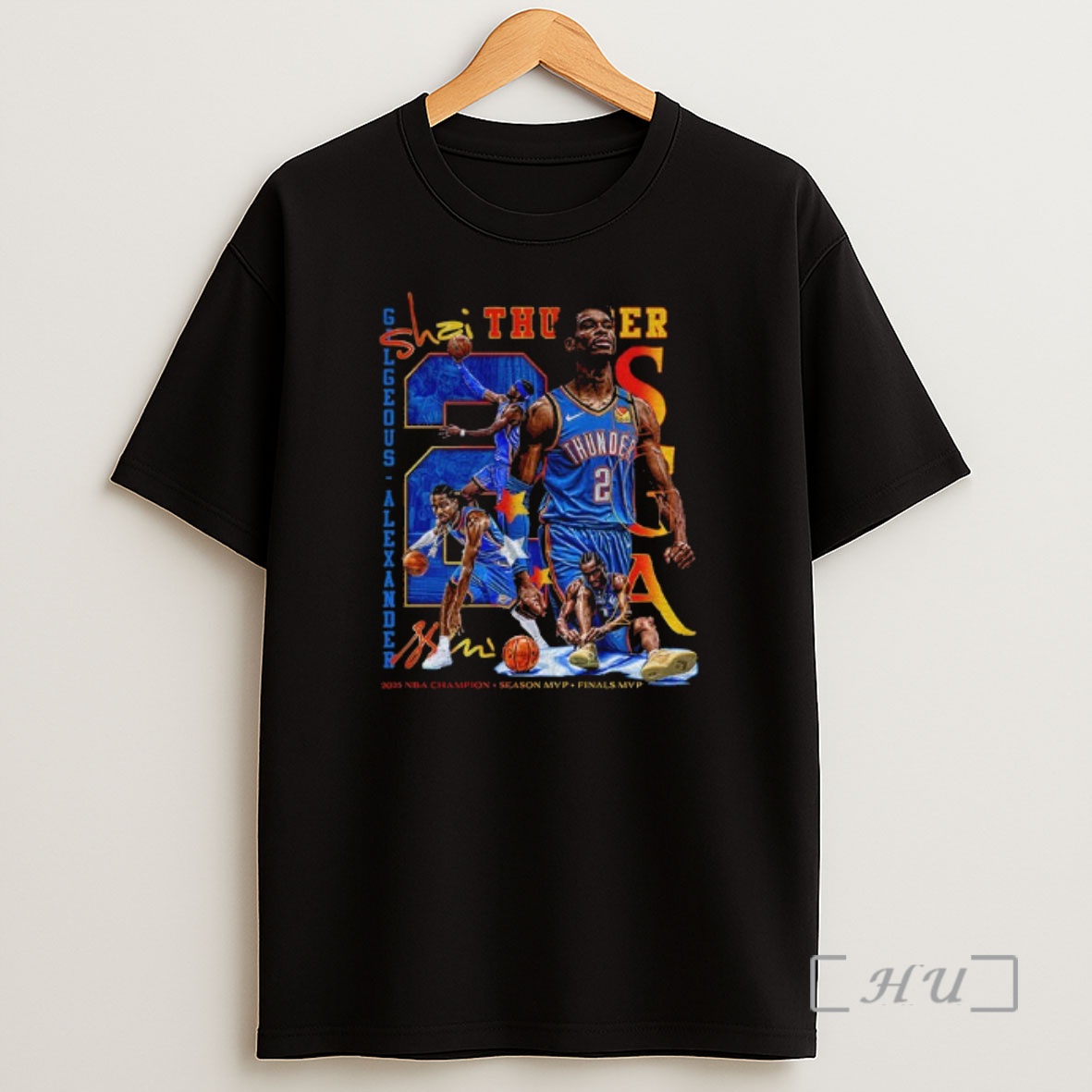 Officials Shai Gilgeous Alexander Oklahoma City Thunder Nba Champion Season Mvp Finals Mvp Basketball Graphic Premium Shirt Sweatshirt Tee