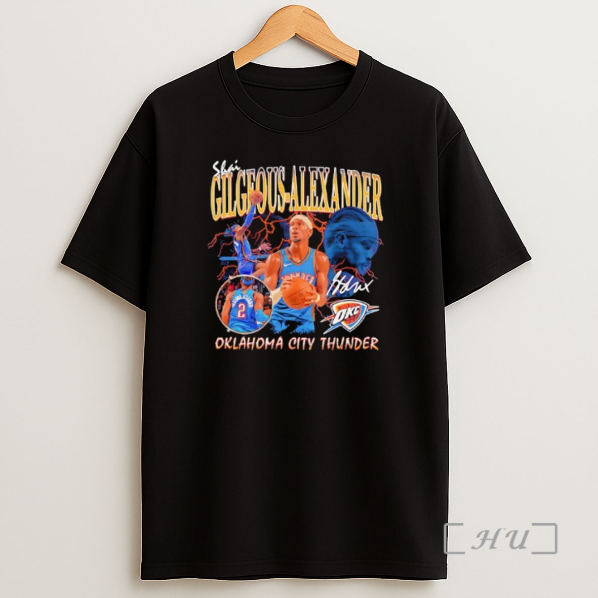 Officials Shai Gilgeous Alexander Oklahoma City Thunder Player Signature Premium Shirt Sweatshirt Tee